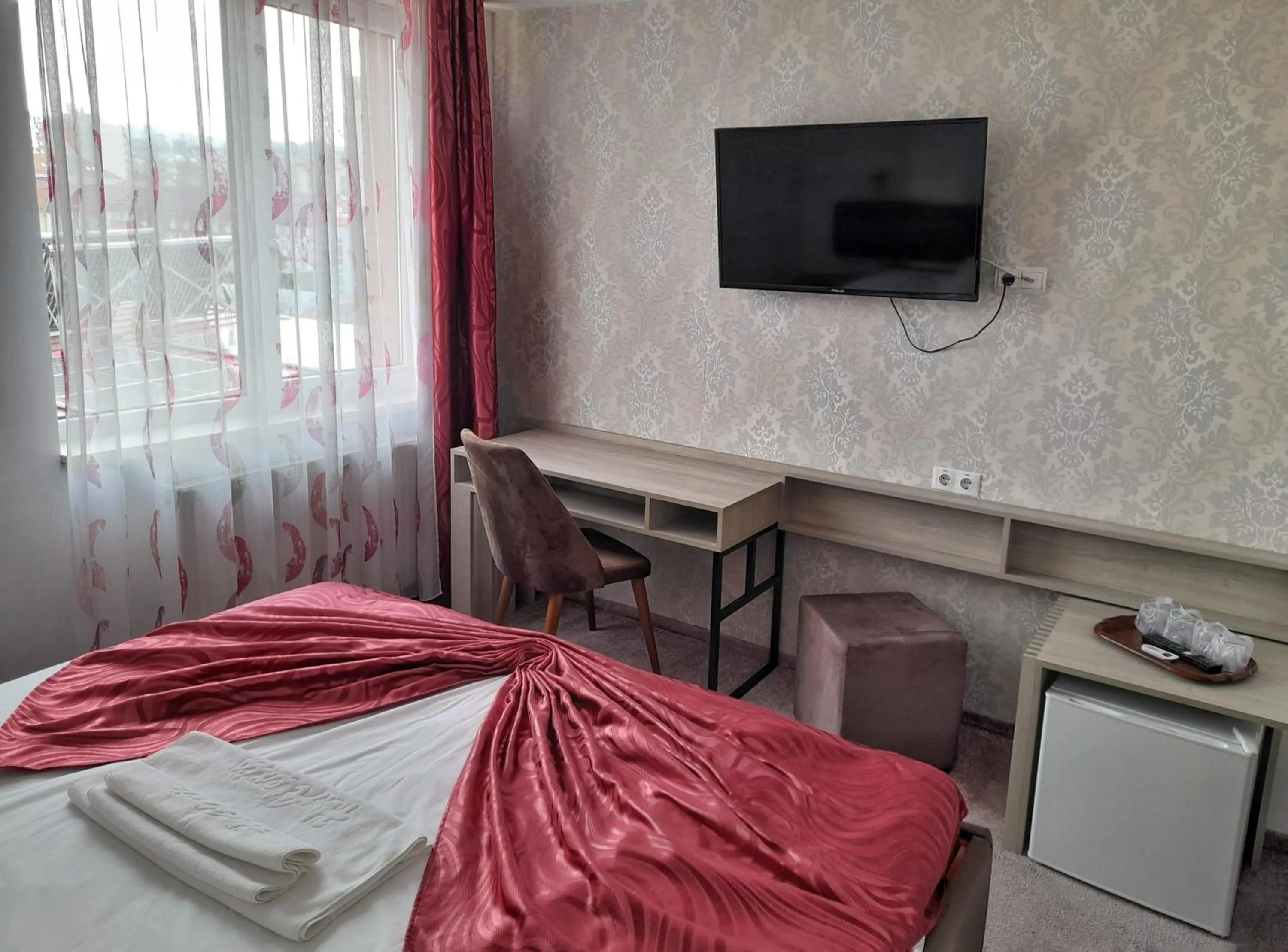 hair dresser, Bed in Hotel Alexis