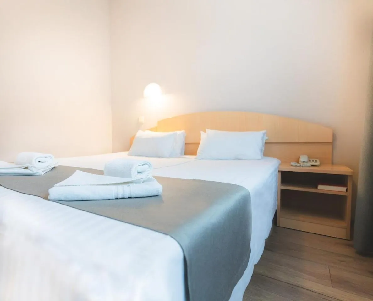 Bedroom, Bed in ARIBĖ Hotel Klaipėda, Free parking