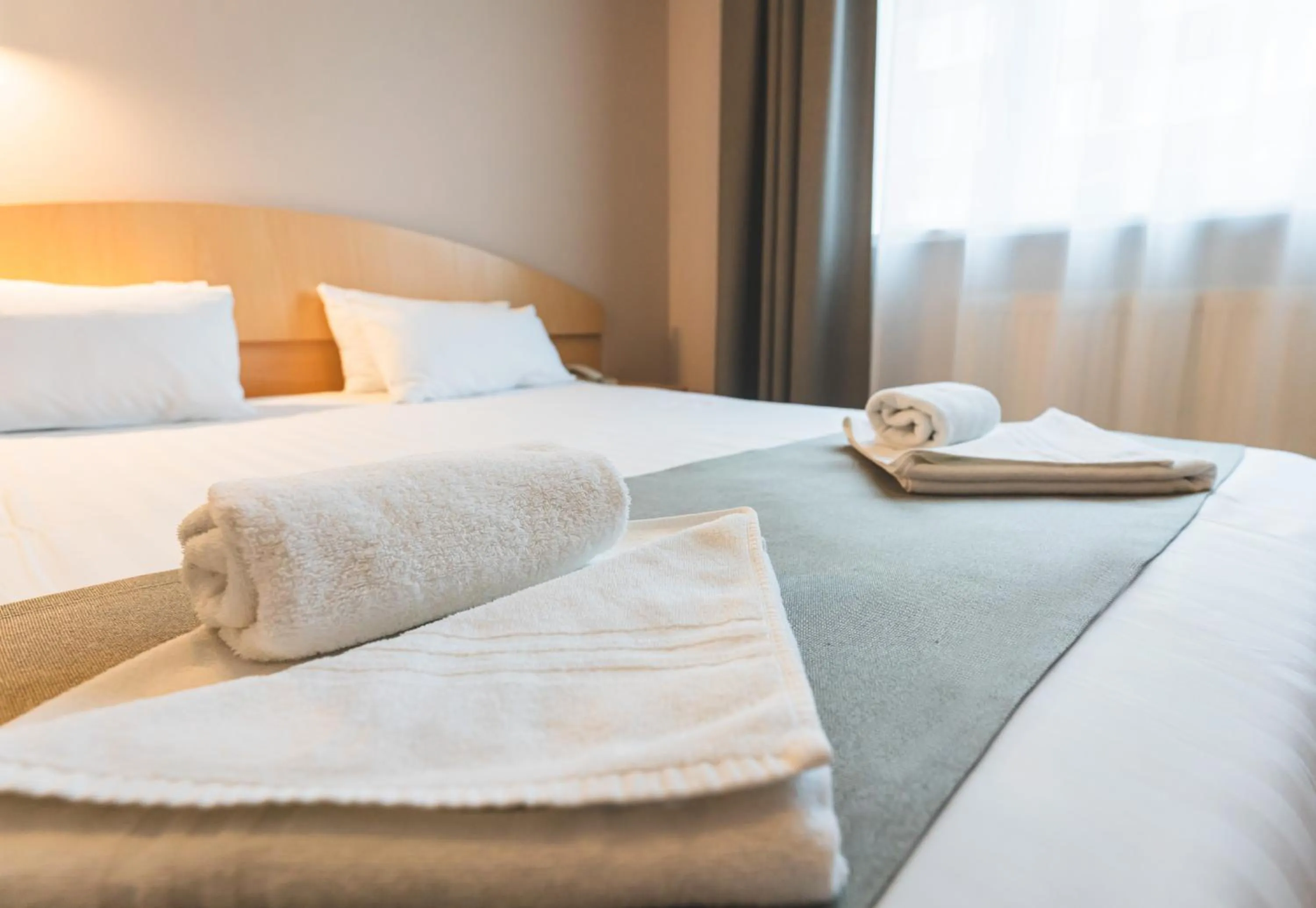 Bedroom, Bed in ARIBĖ Hotel Klaipėda, Free parking