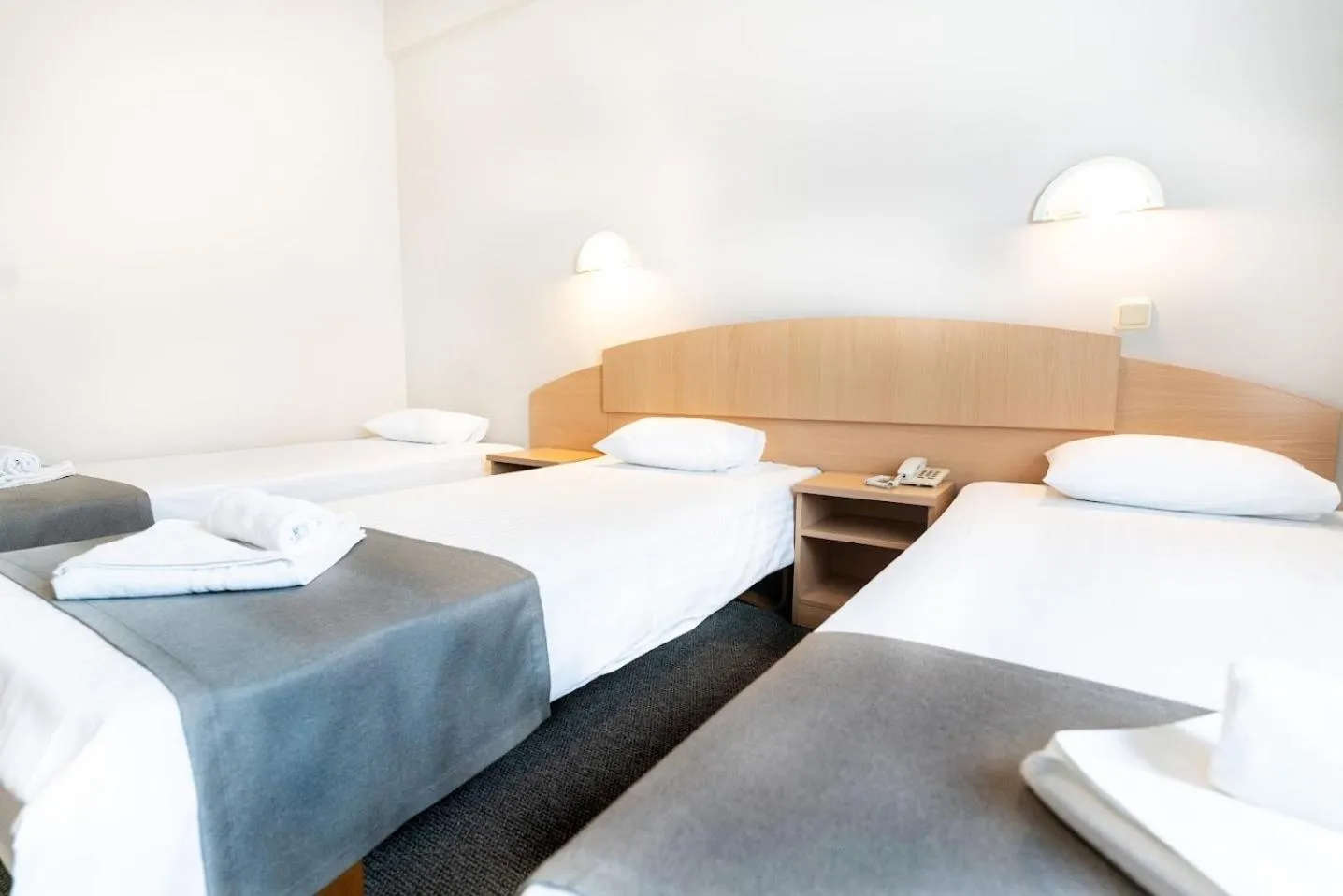 Bedroom, Bed in ARIBĖ Hotel Klaipėda, Free parking