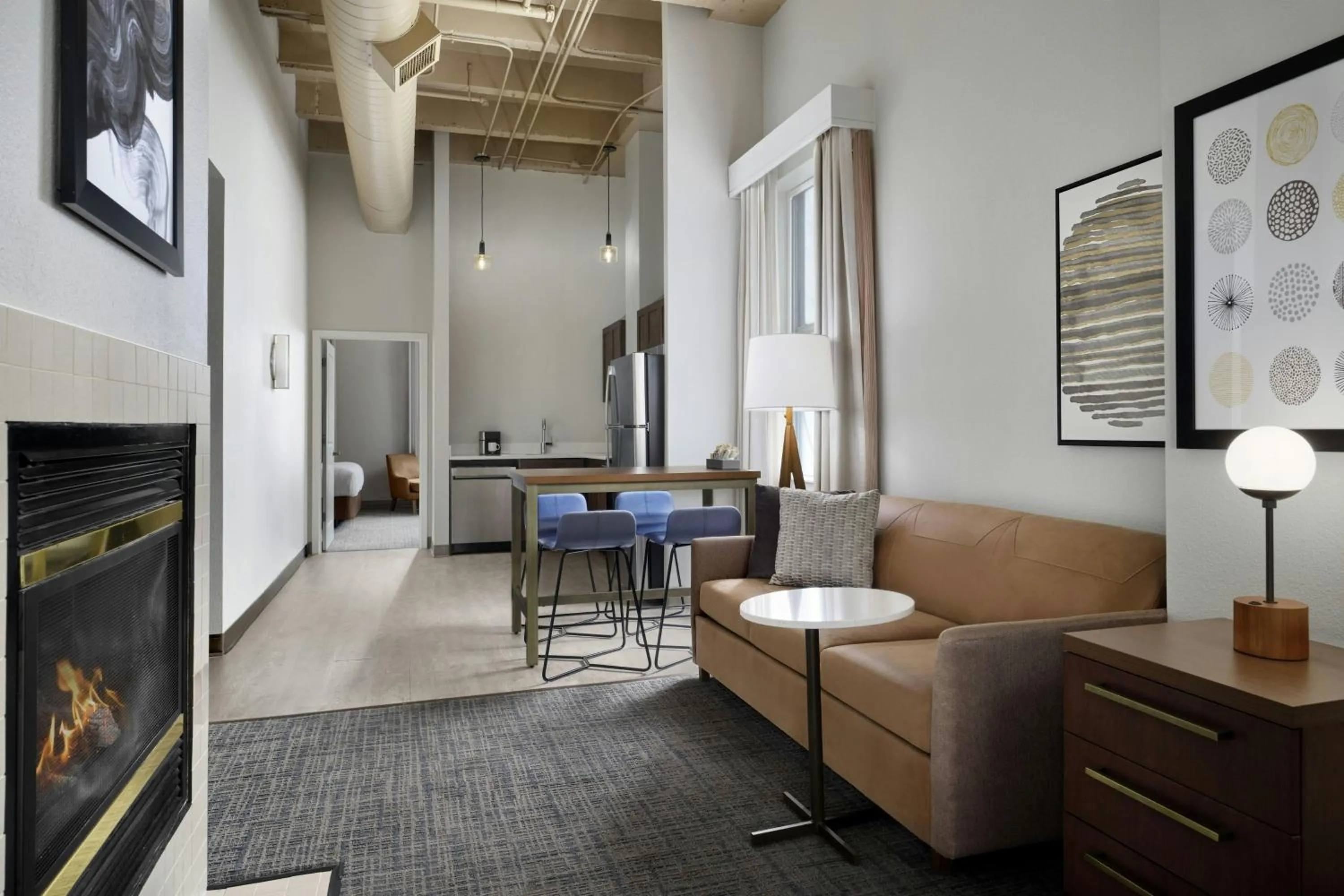 Living room in Residence Inn Atlanta Midtown 17th Street