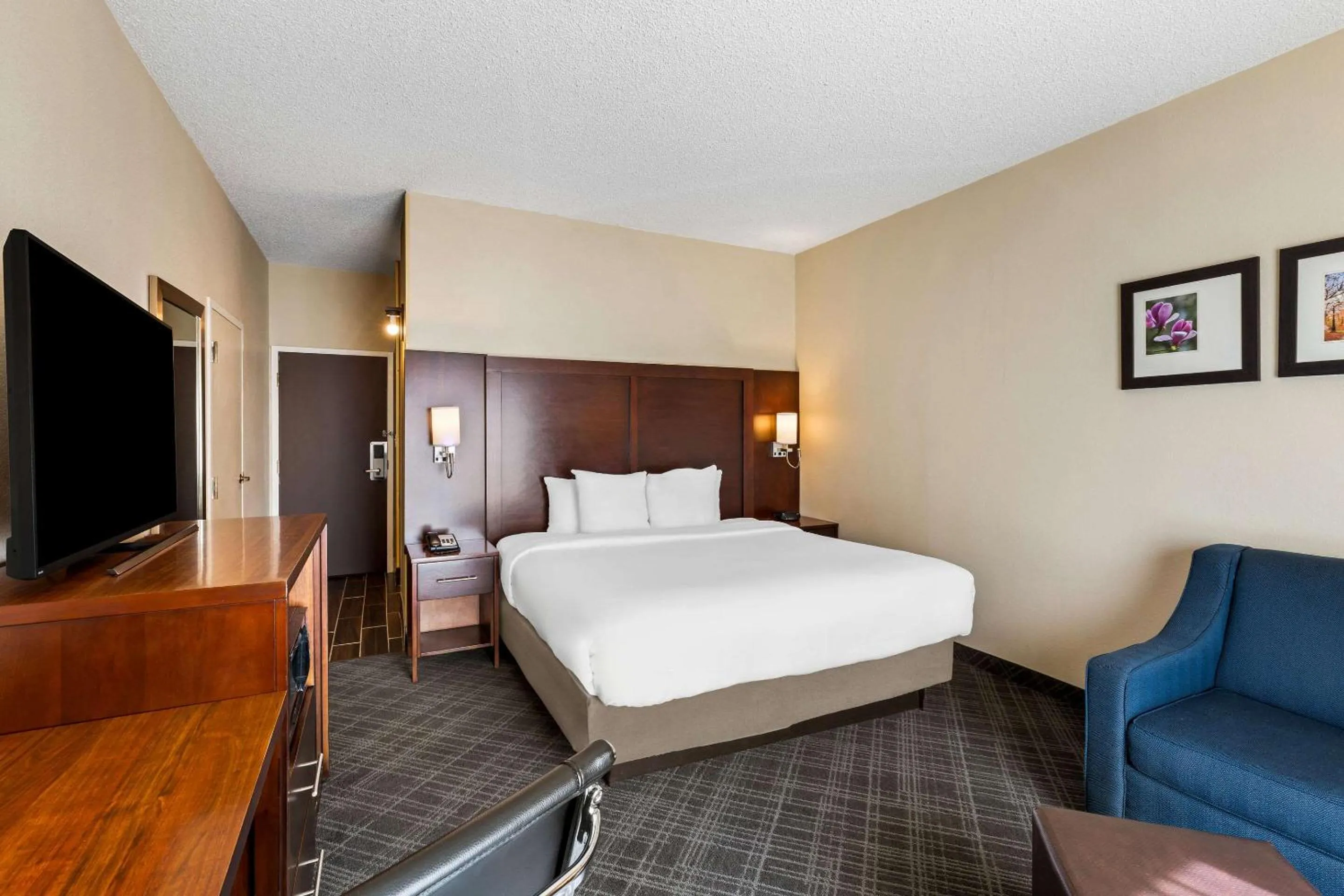 Bedroom, Bed in Comfort Inn Roswell-Dunwoody