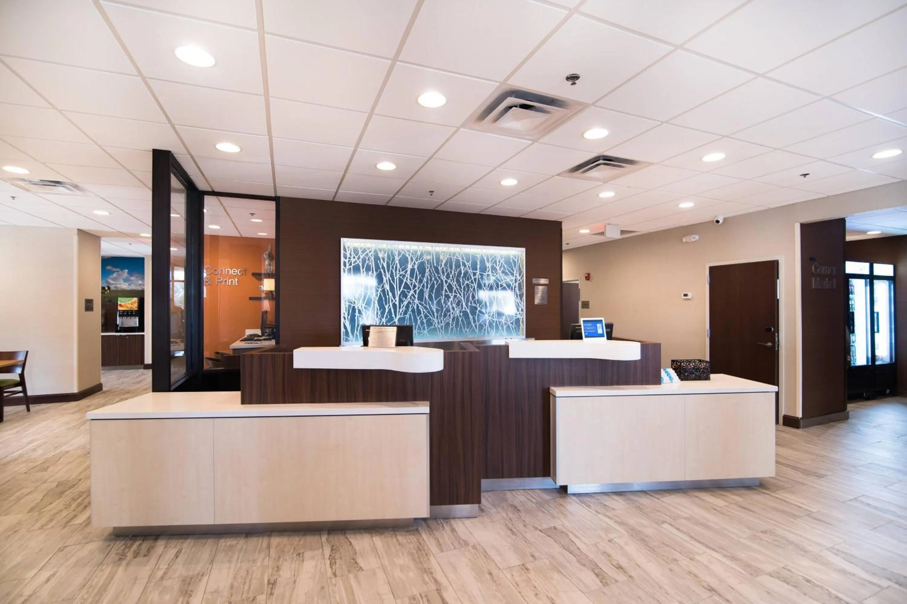 Lobby or reception in Fairfield Inn & Suites Atlanta Airport North
