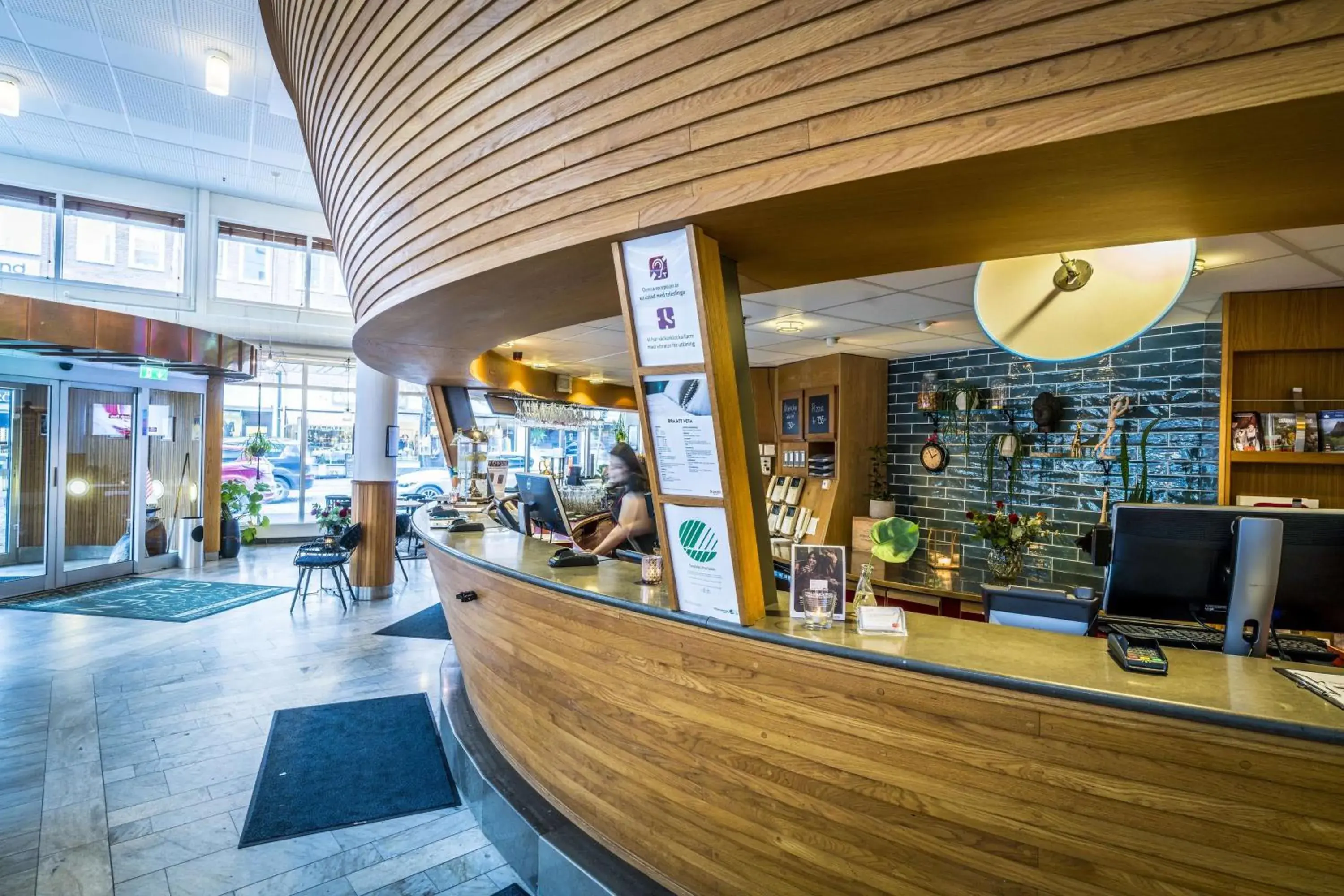 Lobby or reception in Scandic Portalen Lobby or reception in Scandic Portalen