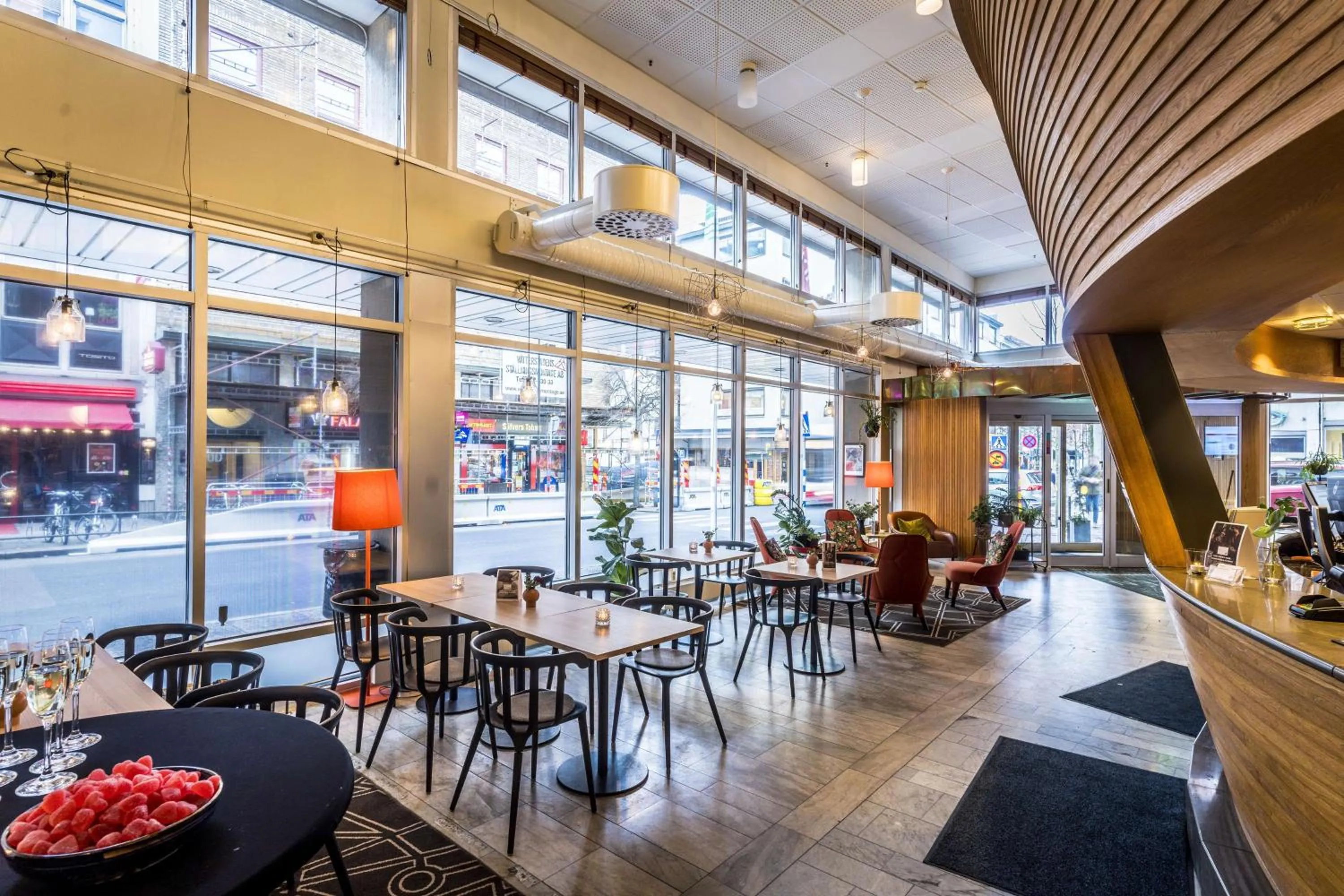 Lobby or reception in Scandic Portalen