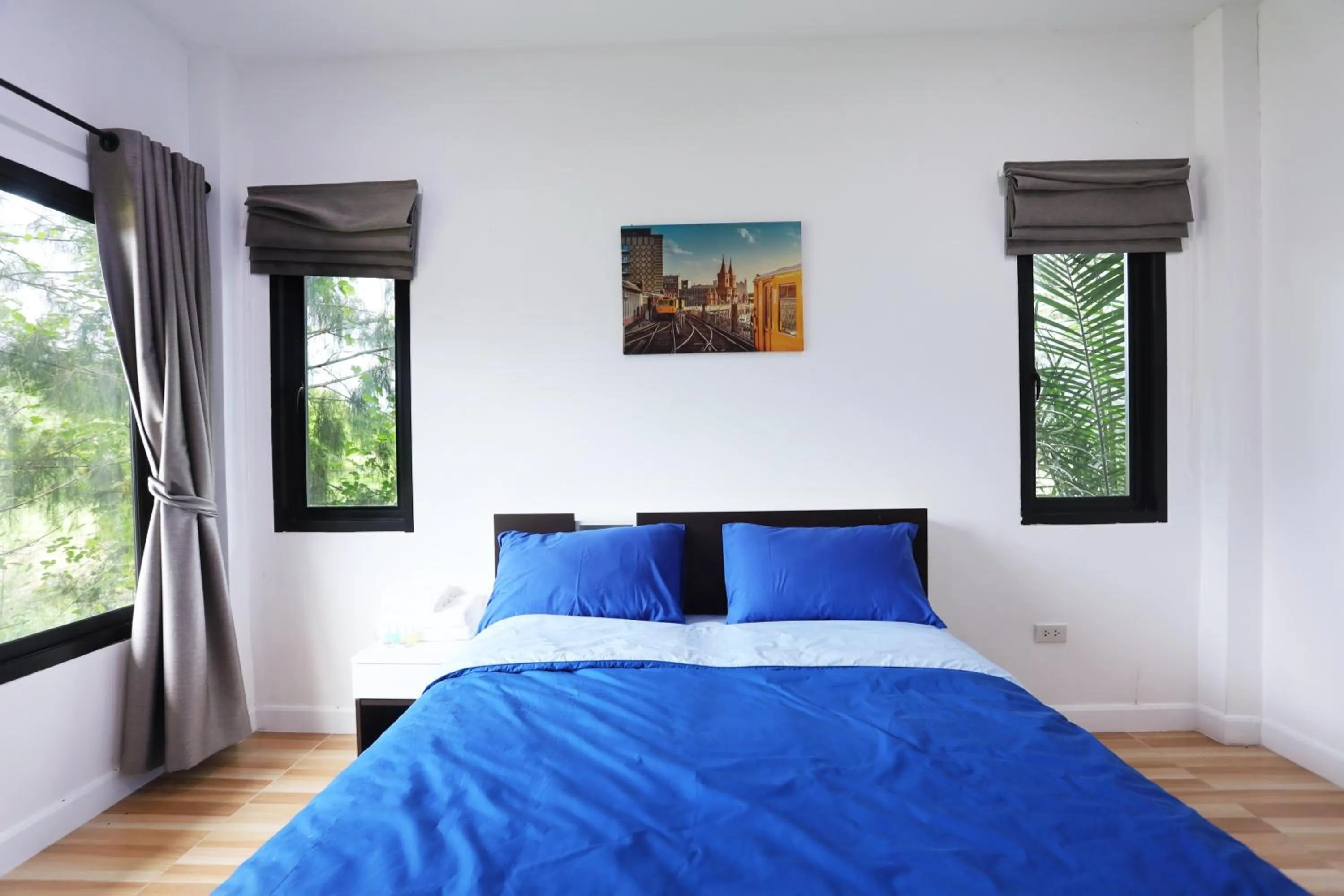 Bed in Baan Rabiengkao Hua Hin