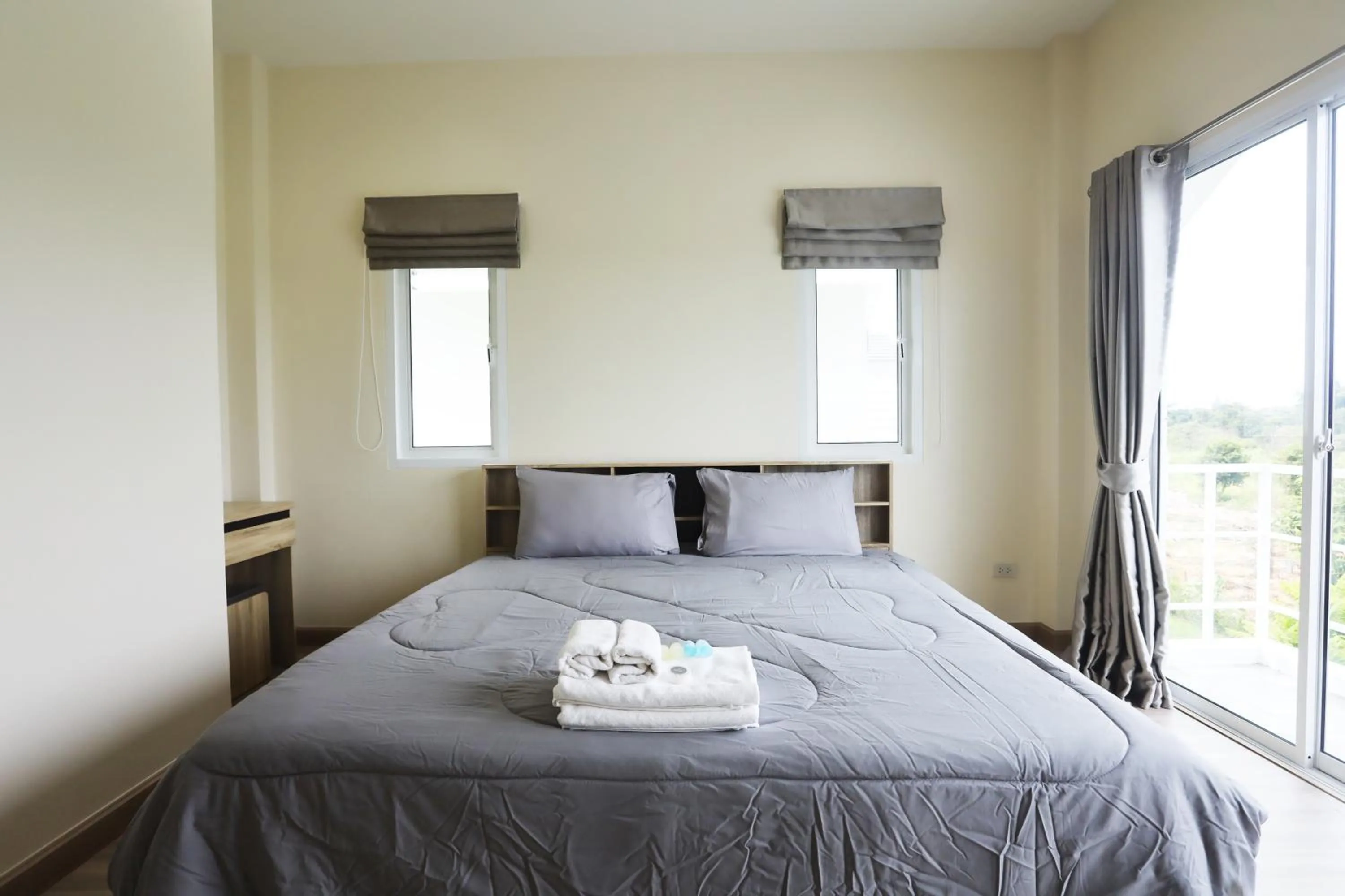 Bed in Baan Rabiengkao Hua Hin