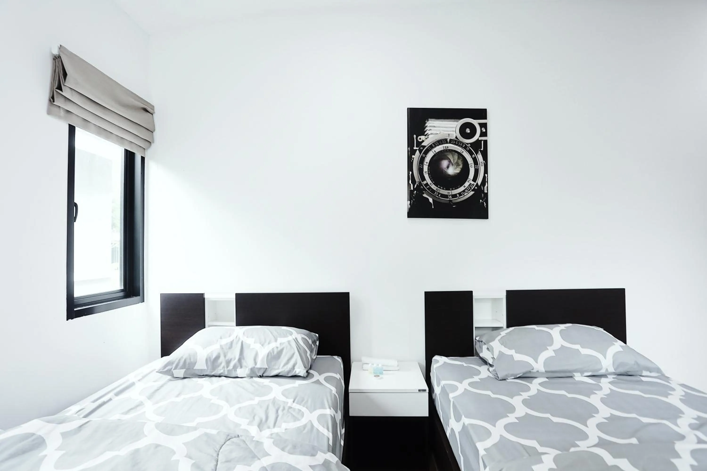 Bed in Baan Rabiengkao Hua Hin