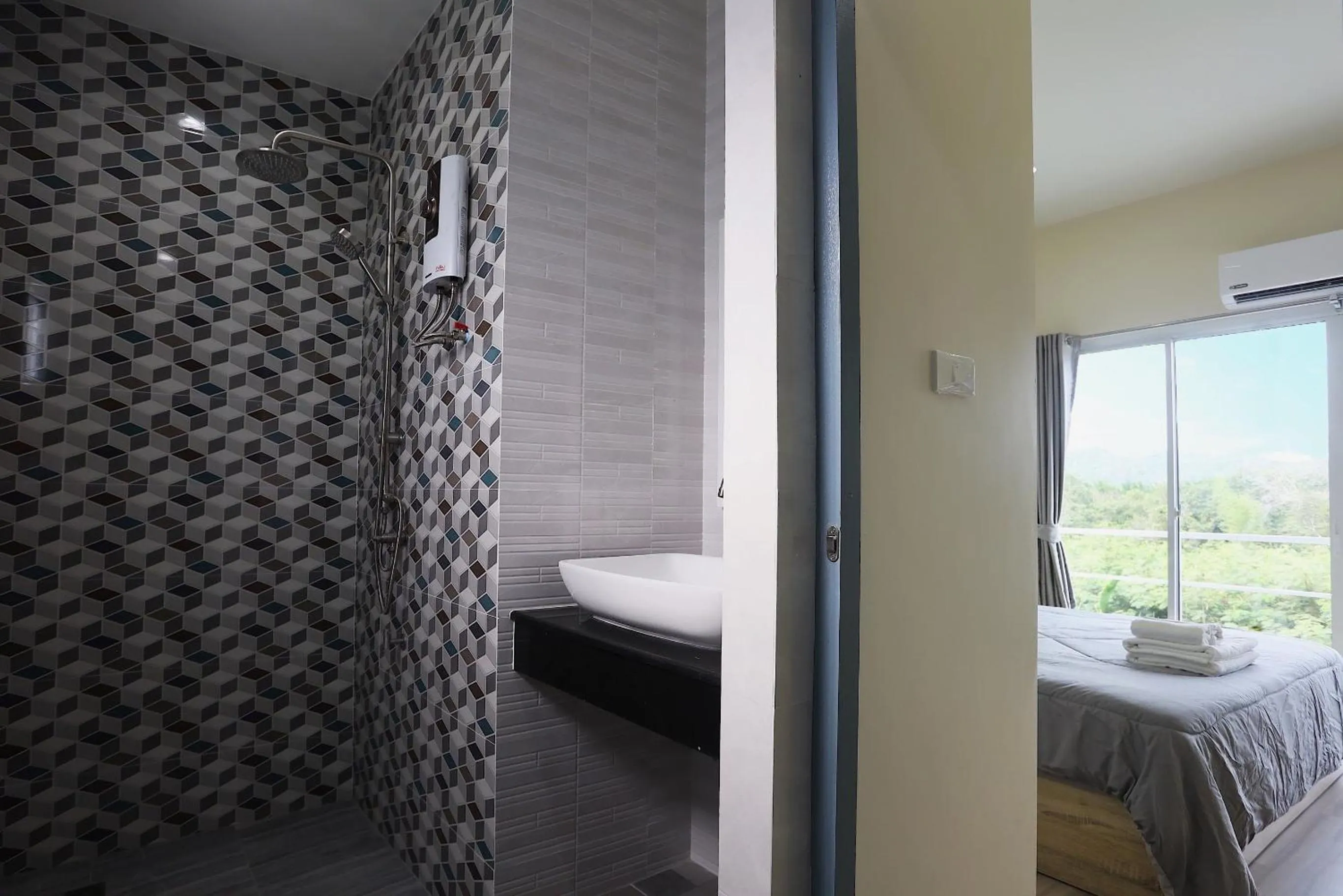 Bed in Baan Rabiengkao Hua Hin