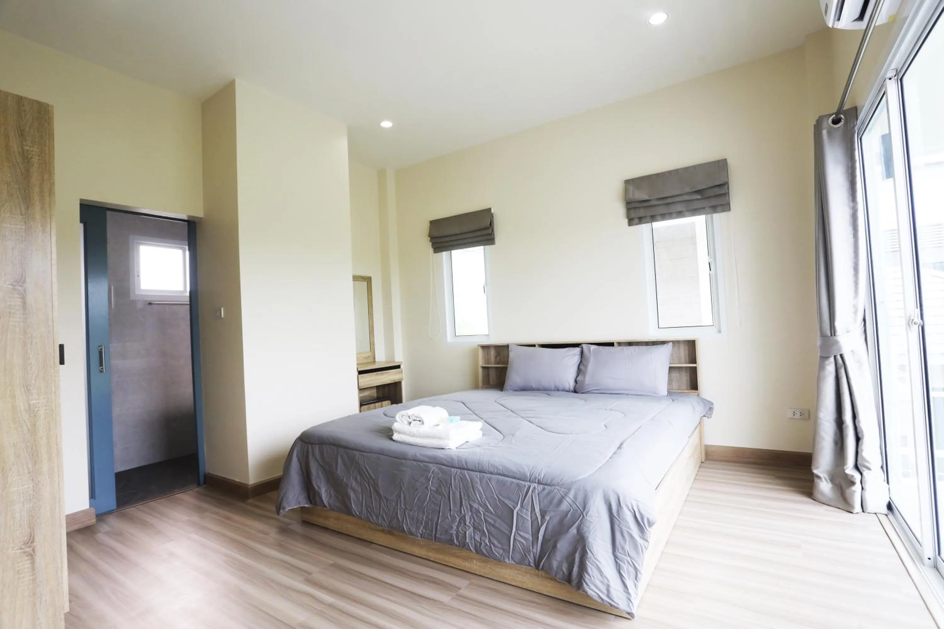 Bed in Baan Rabiengkao Hua Hin