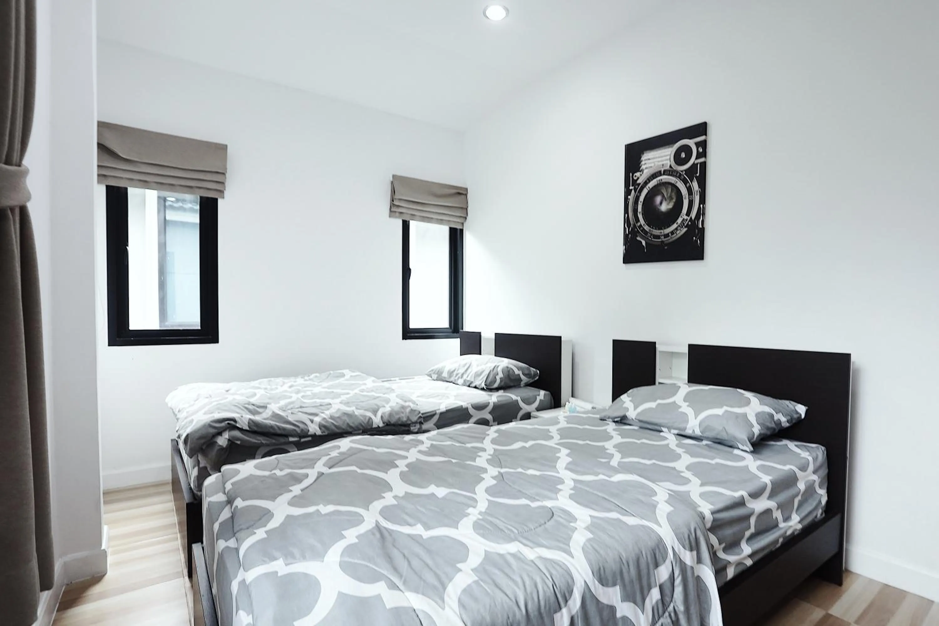 Bed in Baan Rabiengkao Hua Hin