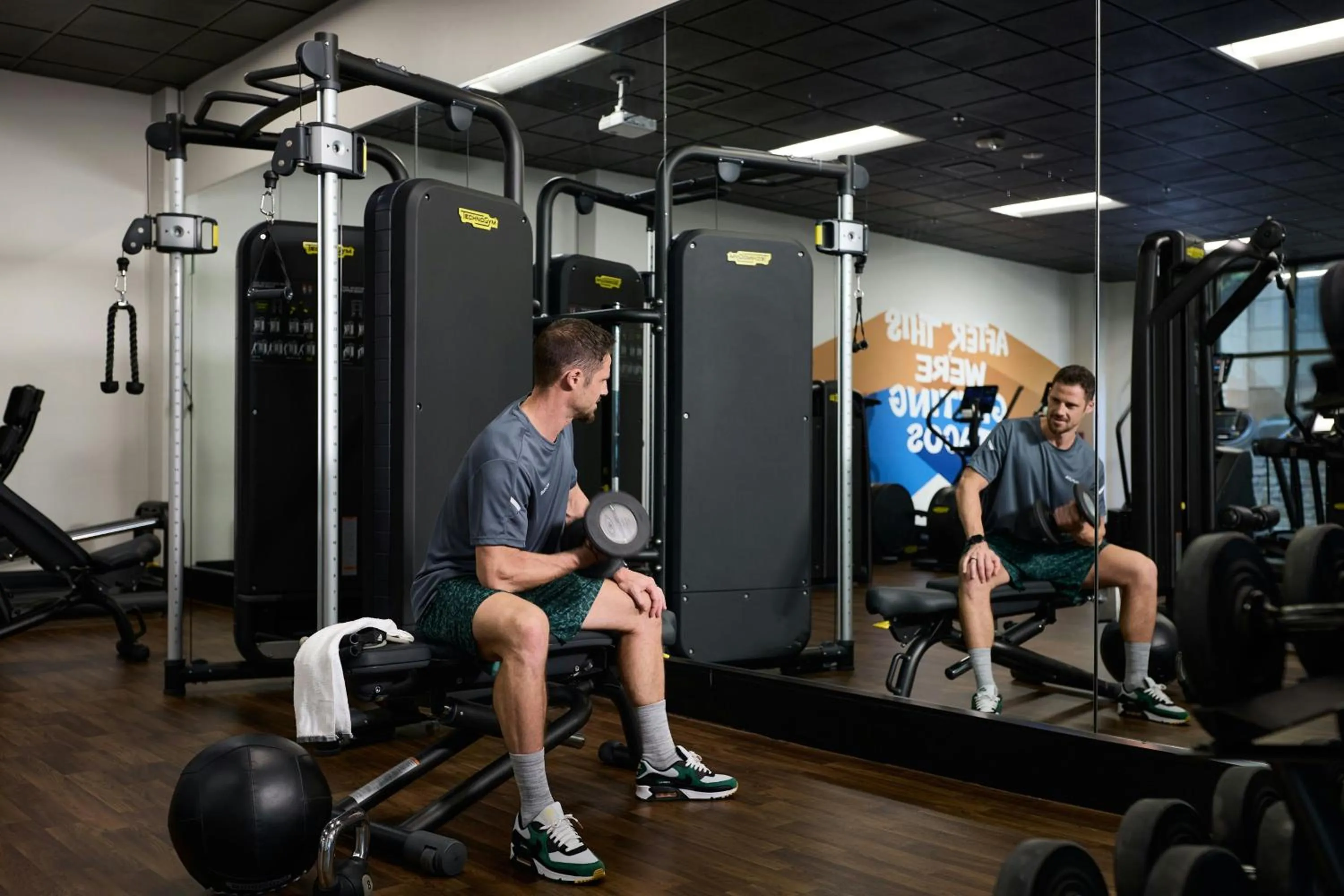 Fitness centre/facilities in Renaissance Austin Hotel