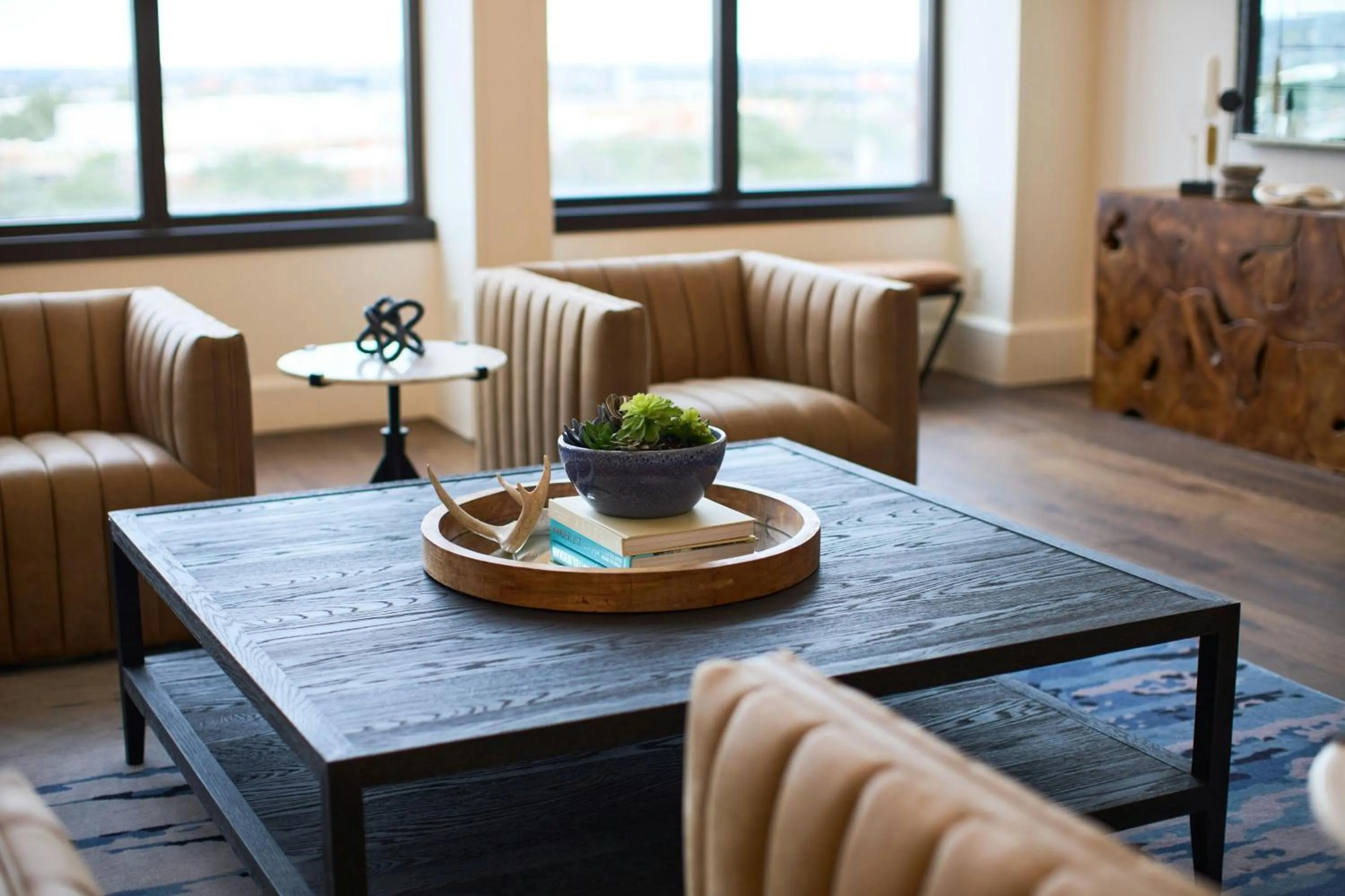 Bedroom in Renaissance Austin Hotel