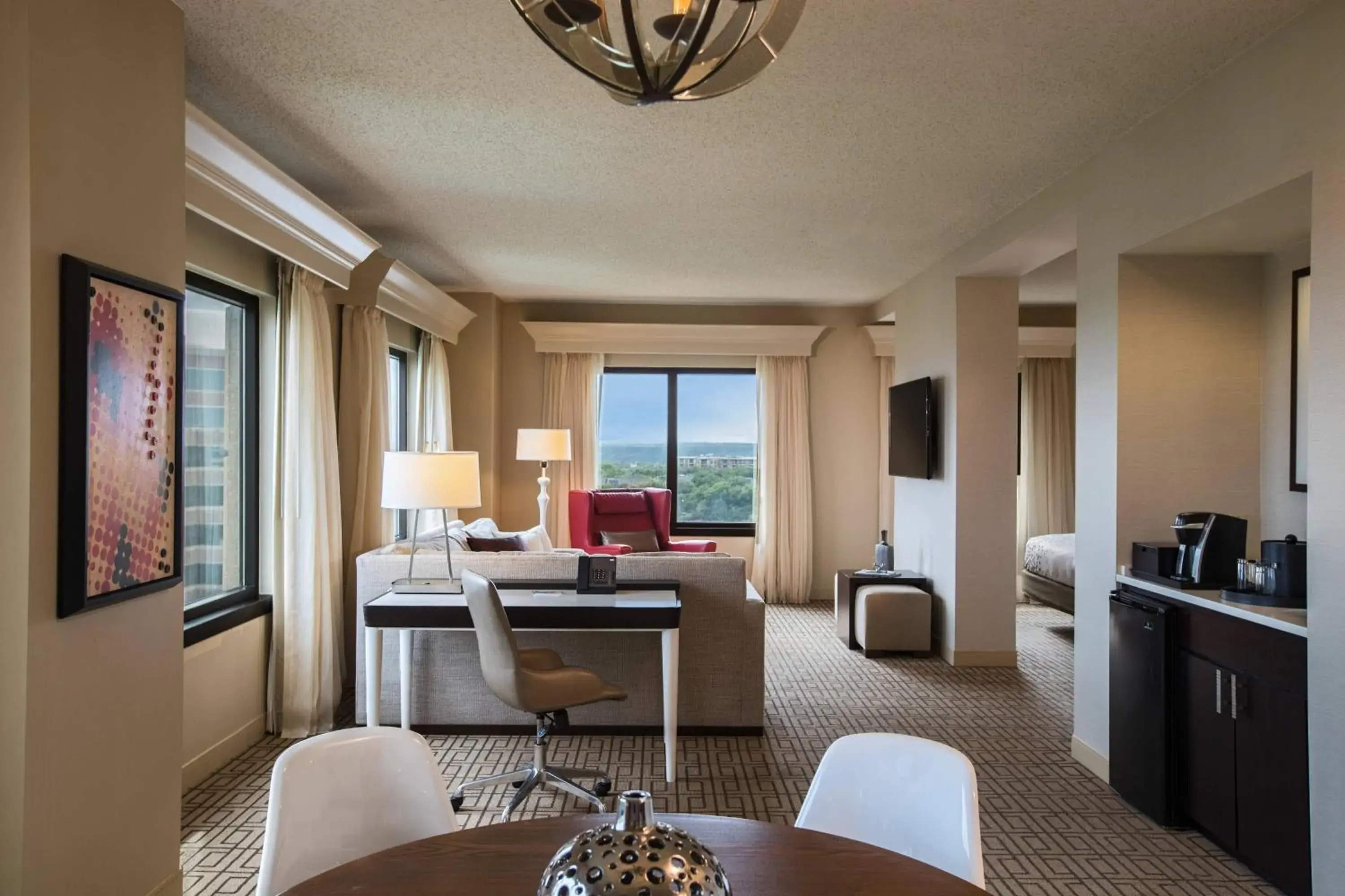 Junior King Suite in Renaissance Austin Hotel Junior King Suite in Renaissance Austin Hotel