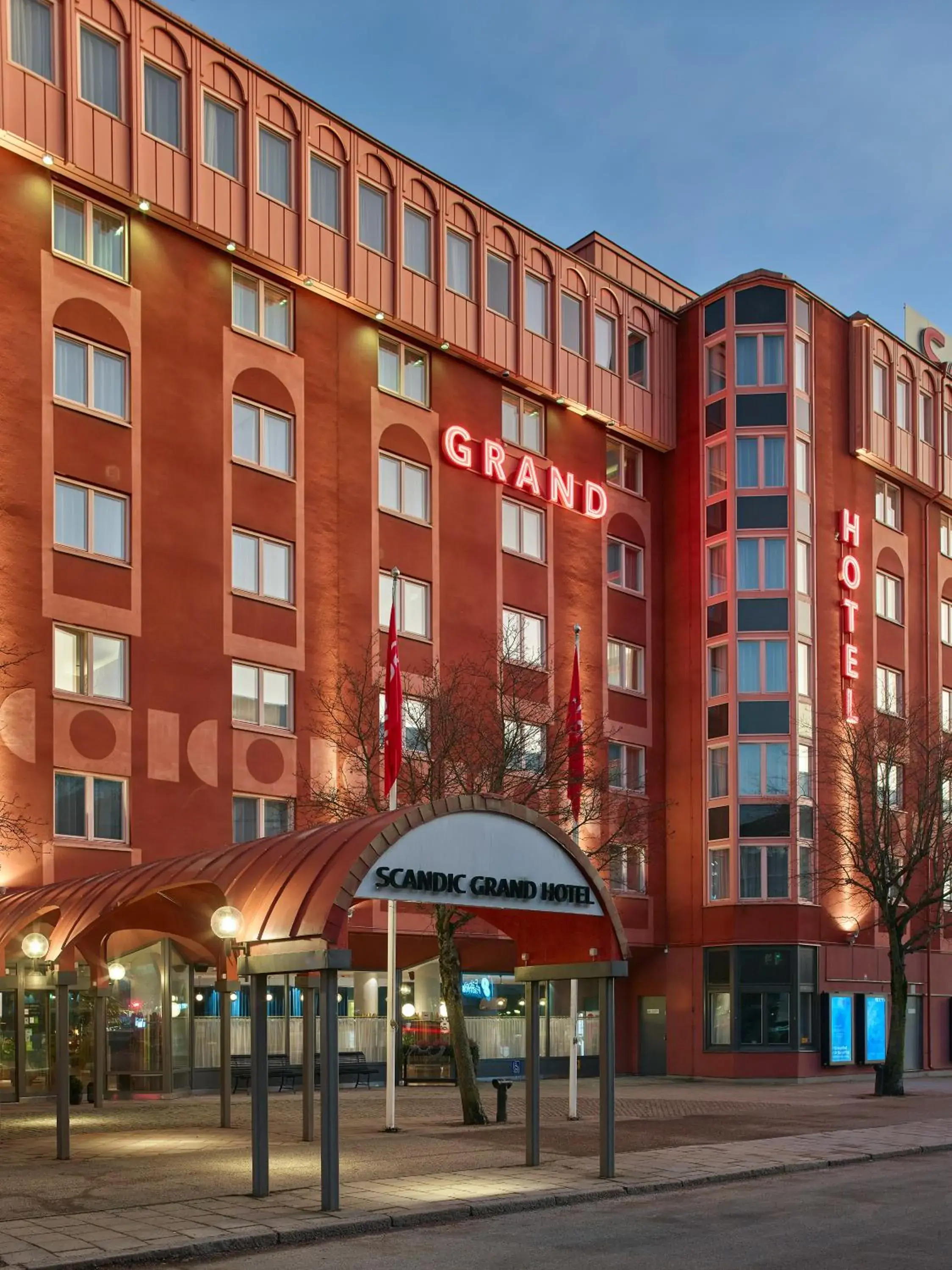Facade/entrance in Scandic Grand Hotel Facade/entrance in Scandic Grand Hotel
