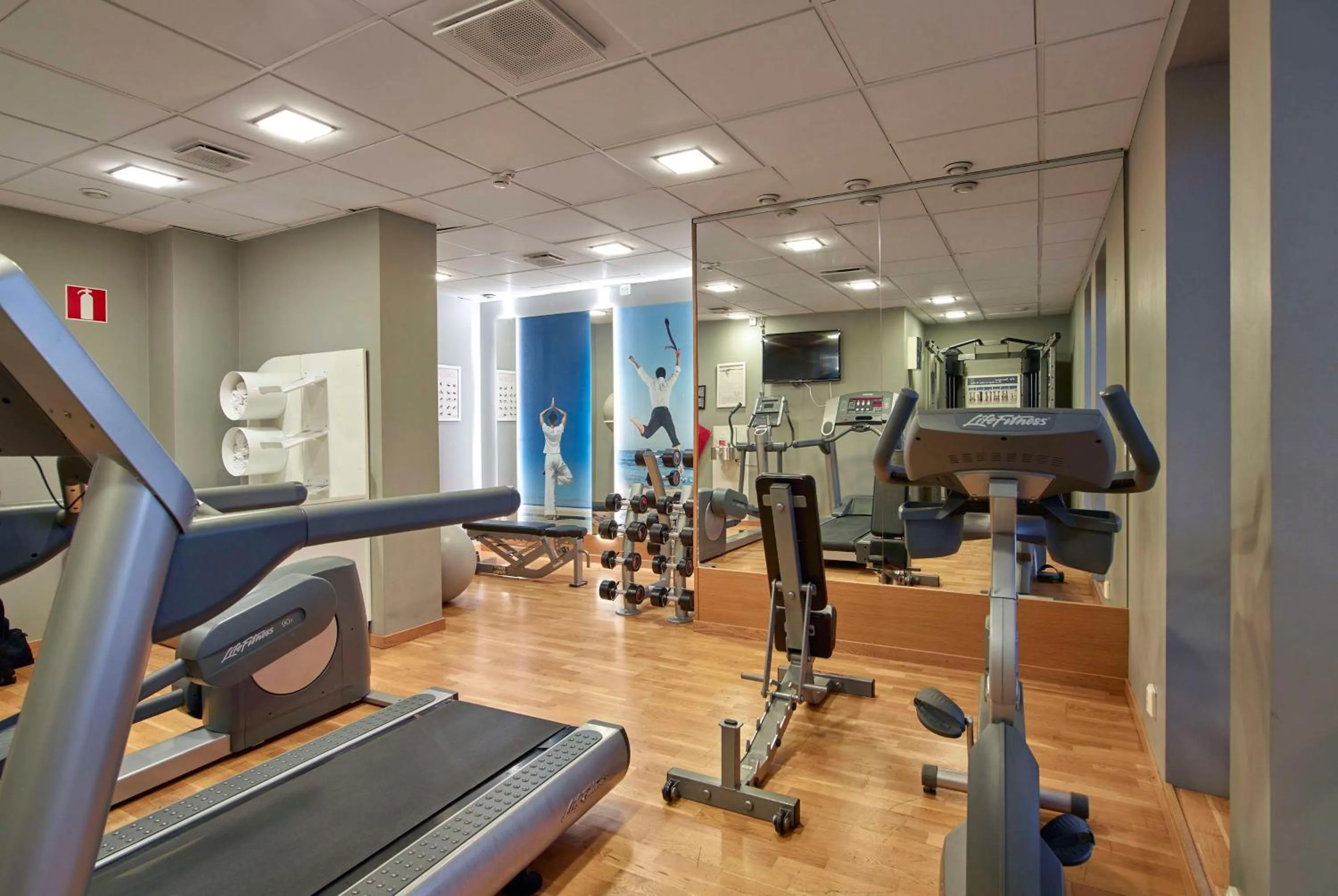 Fitness centre/facilities in Scandic Grand Hotel