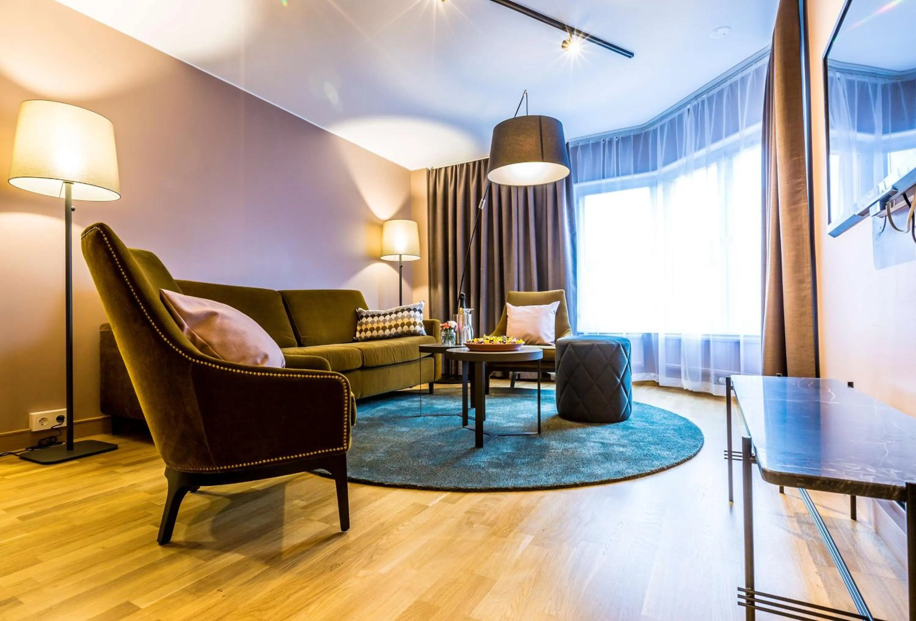 Bedroom in Scandic Grand Hotel