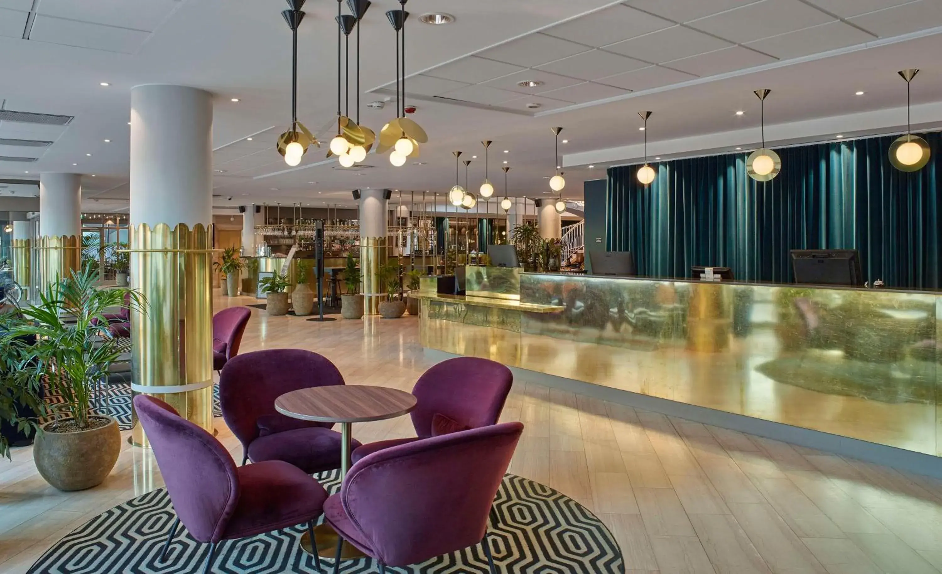 Lobby or reception in Scandic Grand Hotel Lobby or reception in Scandic Grand Hotel