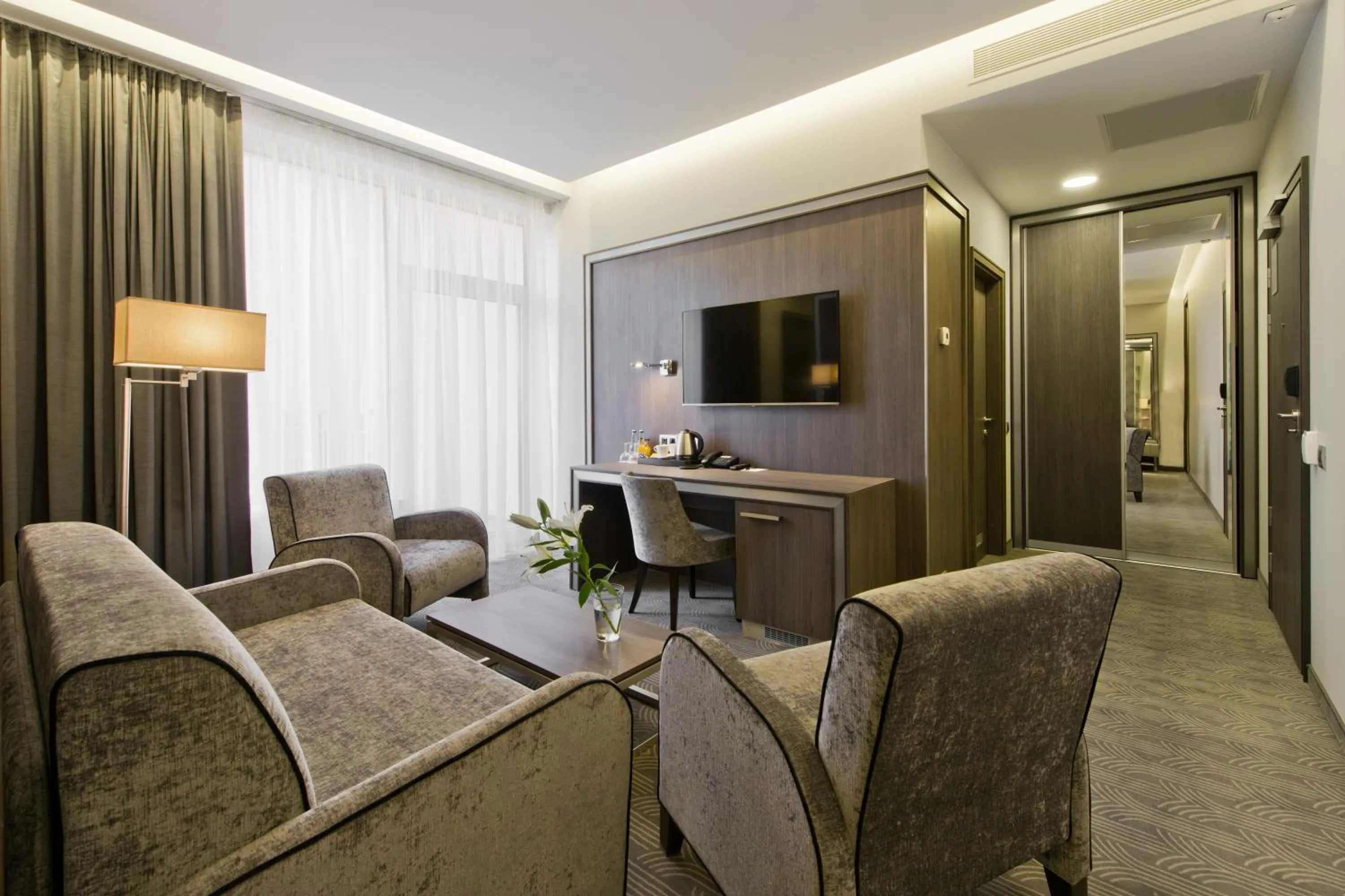 Living room in Congress Avenue Hotel