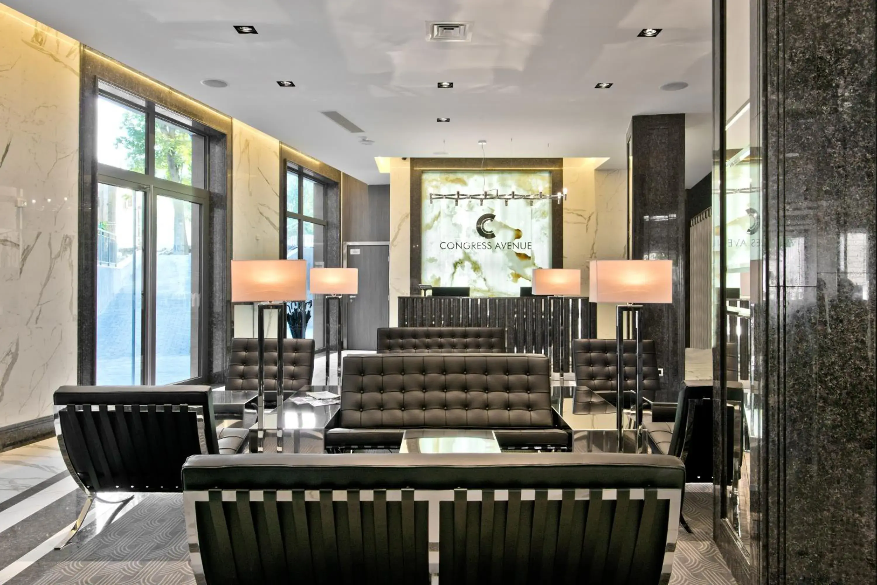 Lobby or reception in Congress Avenue Hotel Lobby or reception in Congress Avenue Hotel