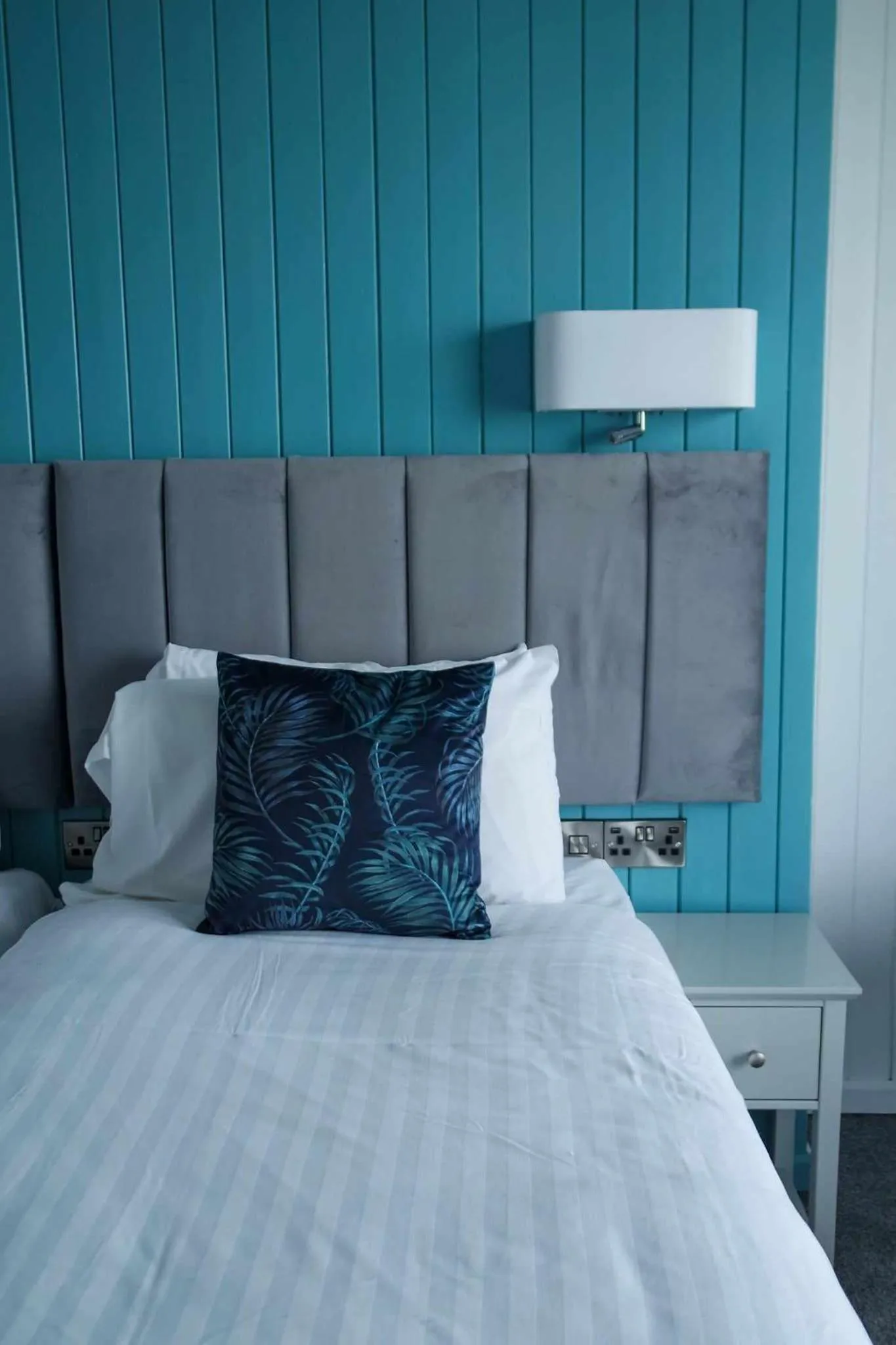 Bed in The Hannafore Point Hotel