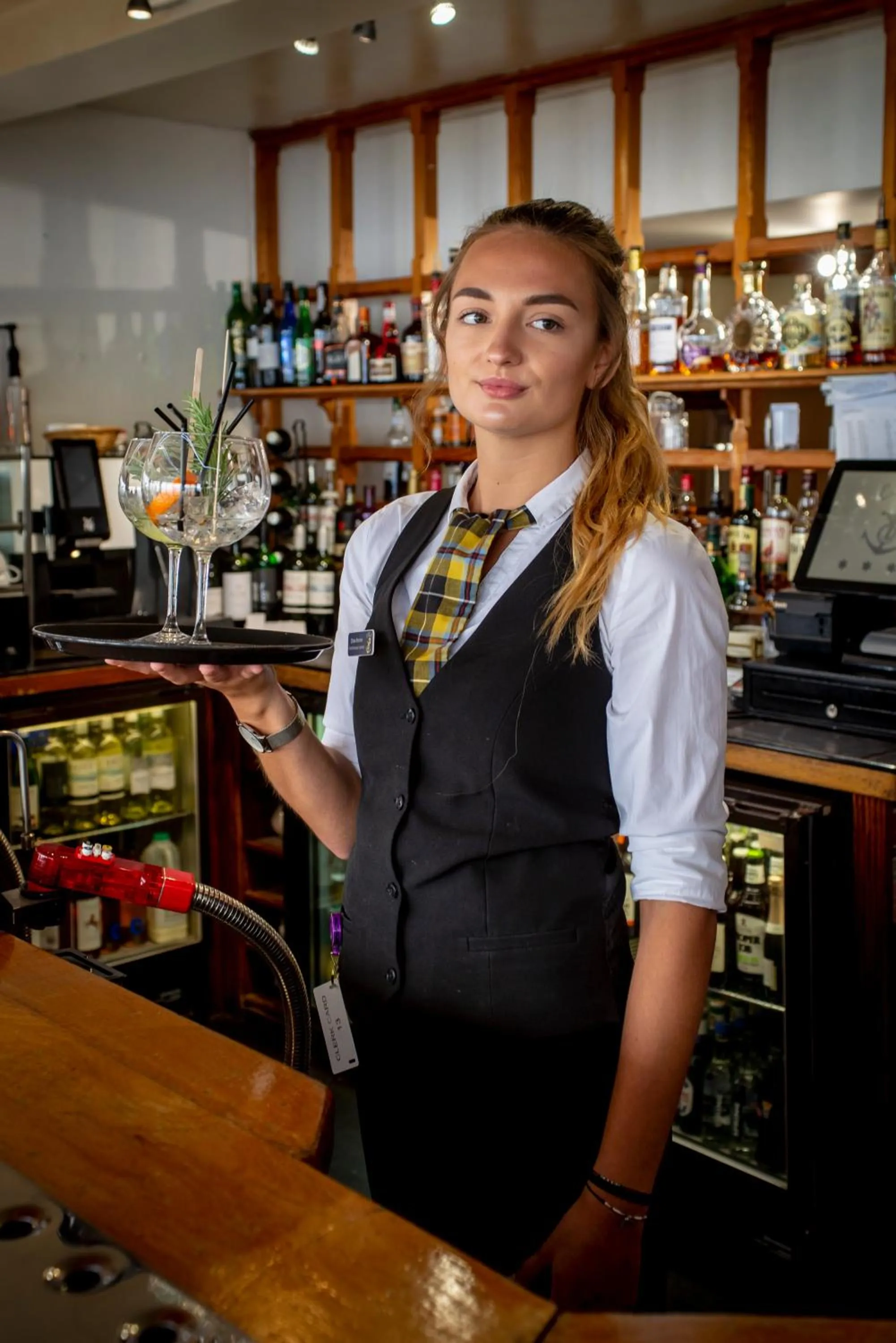 Lounge or bar in The Hannafore Point Hotel