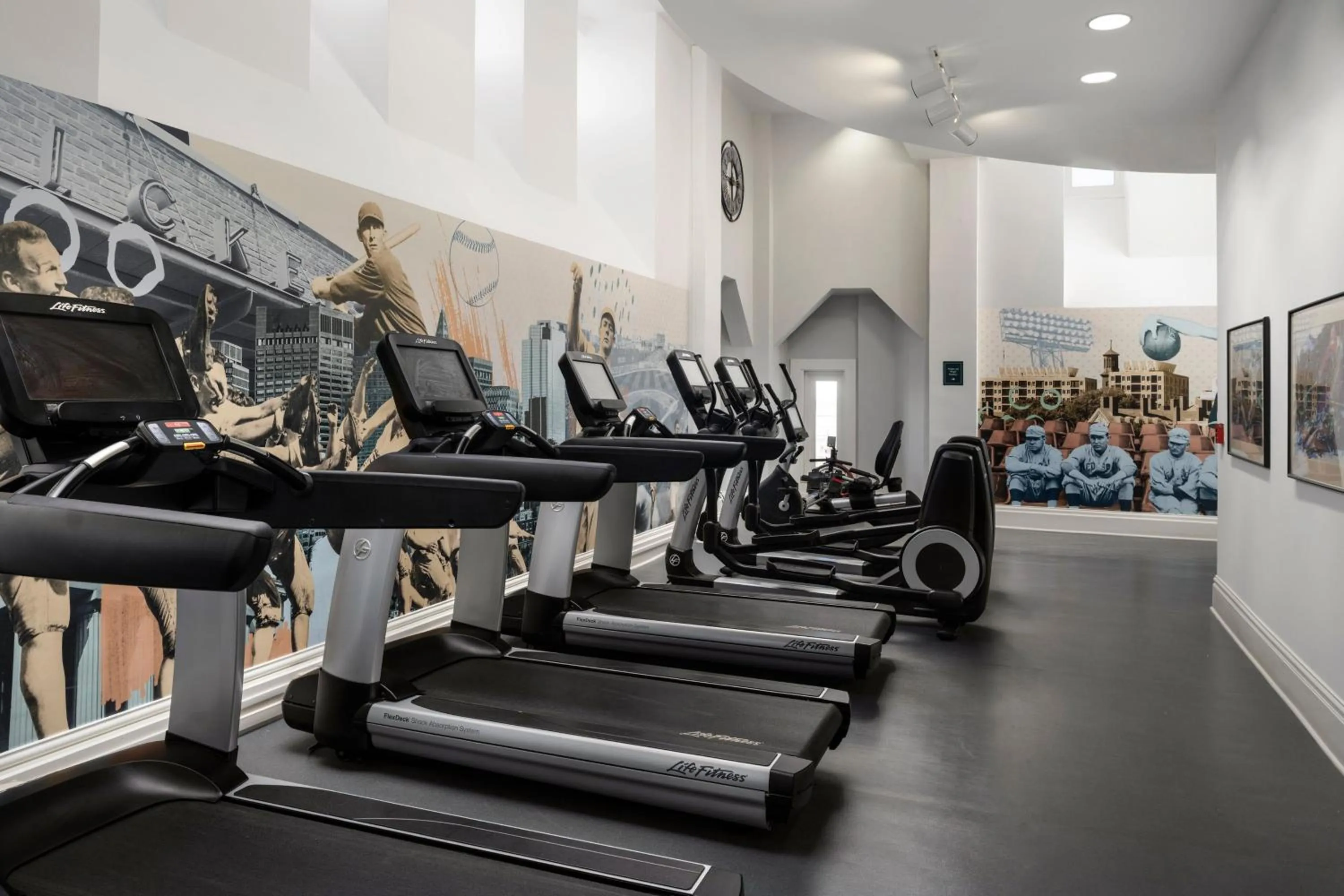 Fitness centre/facilities in Marriott Vacation Club® at Custom House, Boston  