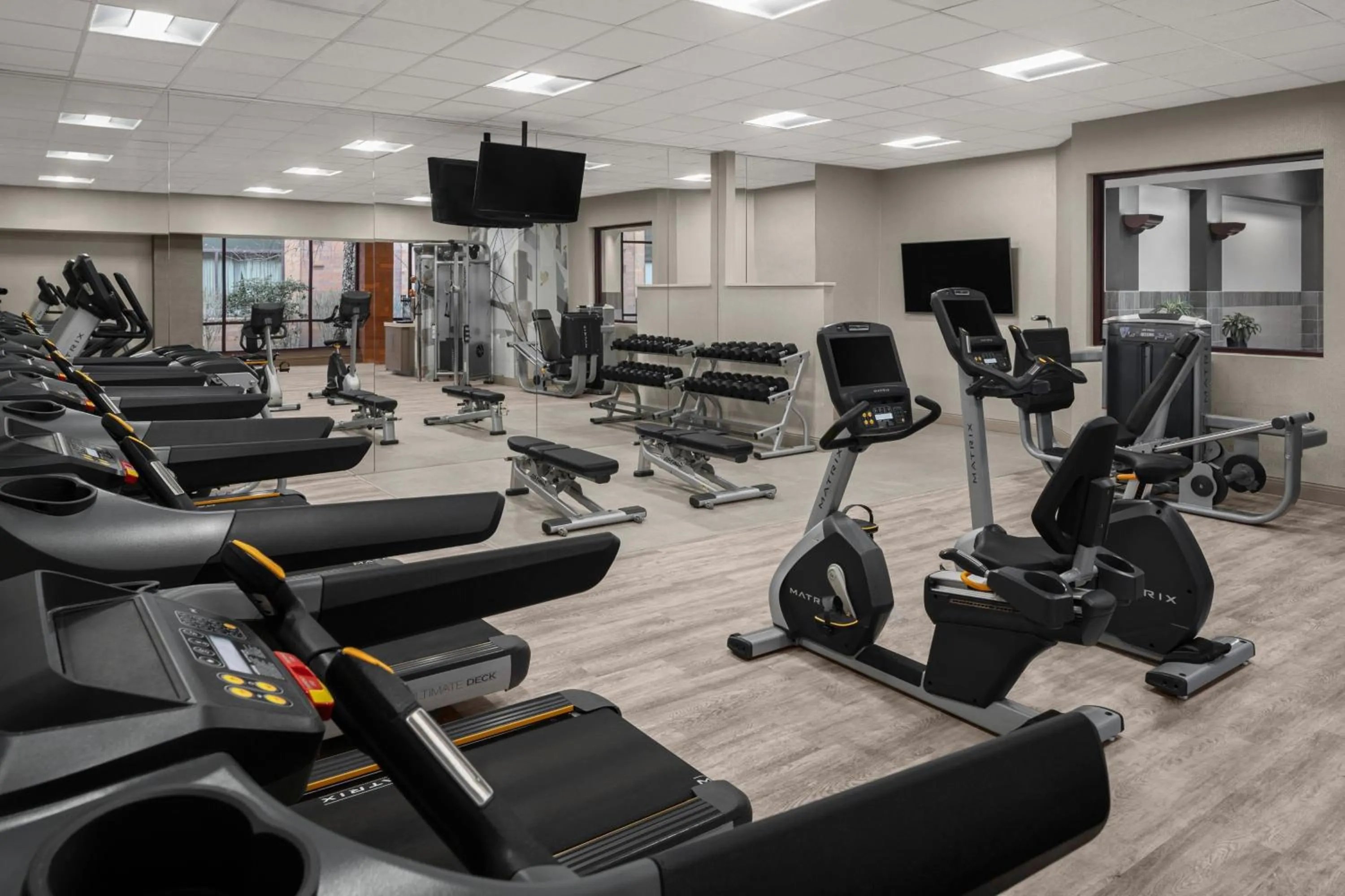 Fitness centre/facilities in Austin Marriott North