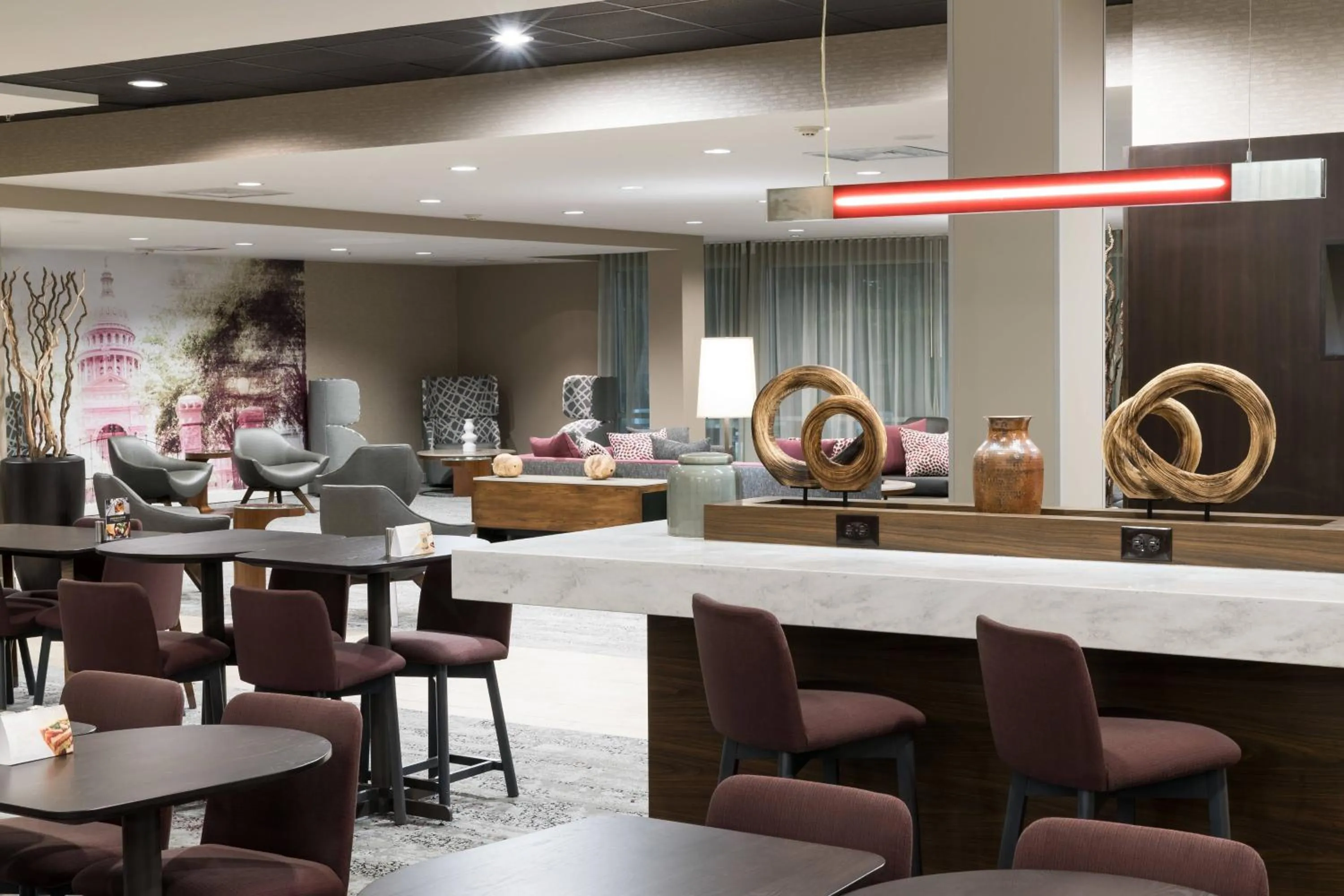 Lobby or reception in Courtyard by Marriott Austin Parmer Tech Ridge