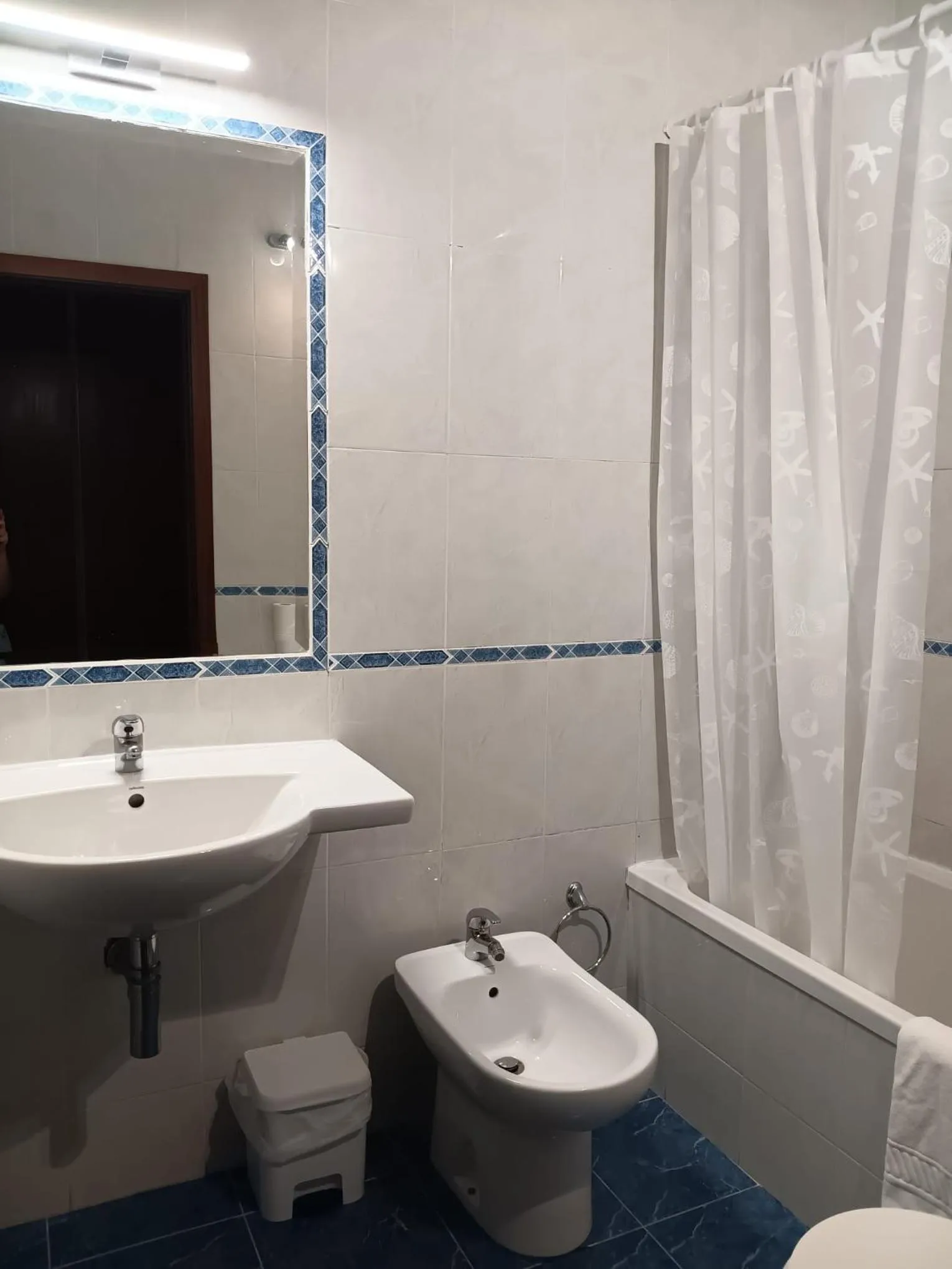 Bathroom in Hotel Louro