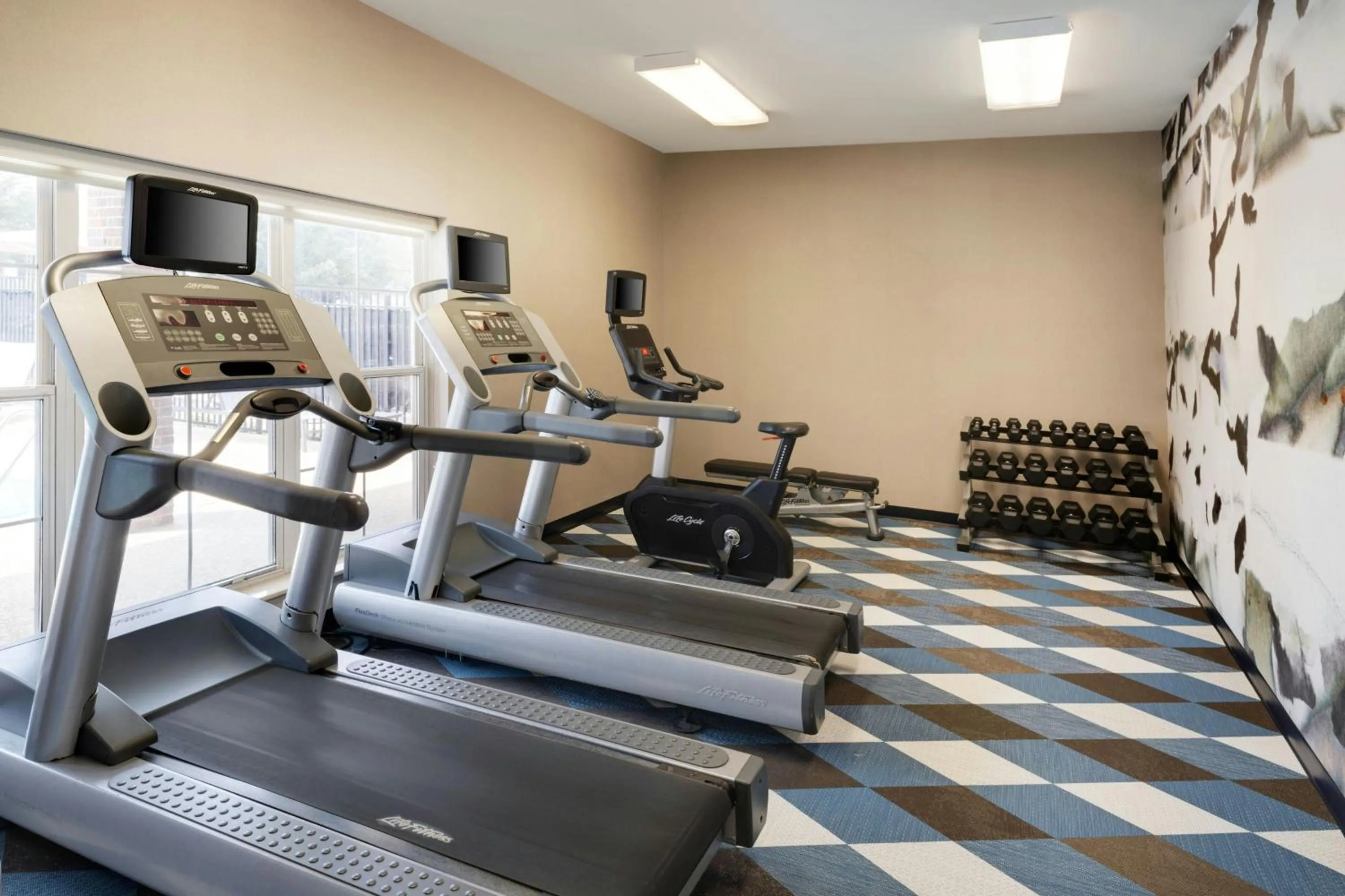Fitness centre/facilities in Residence Inn Austin South