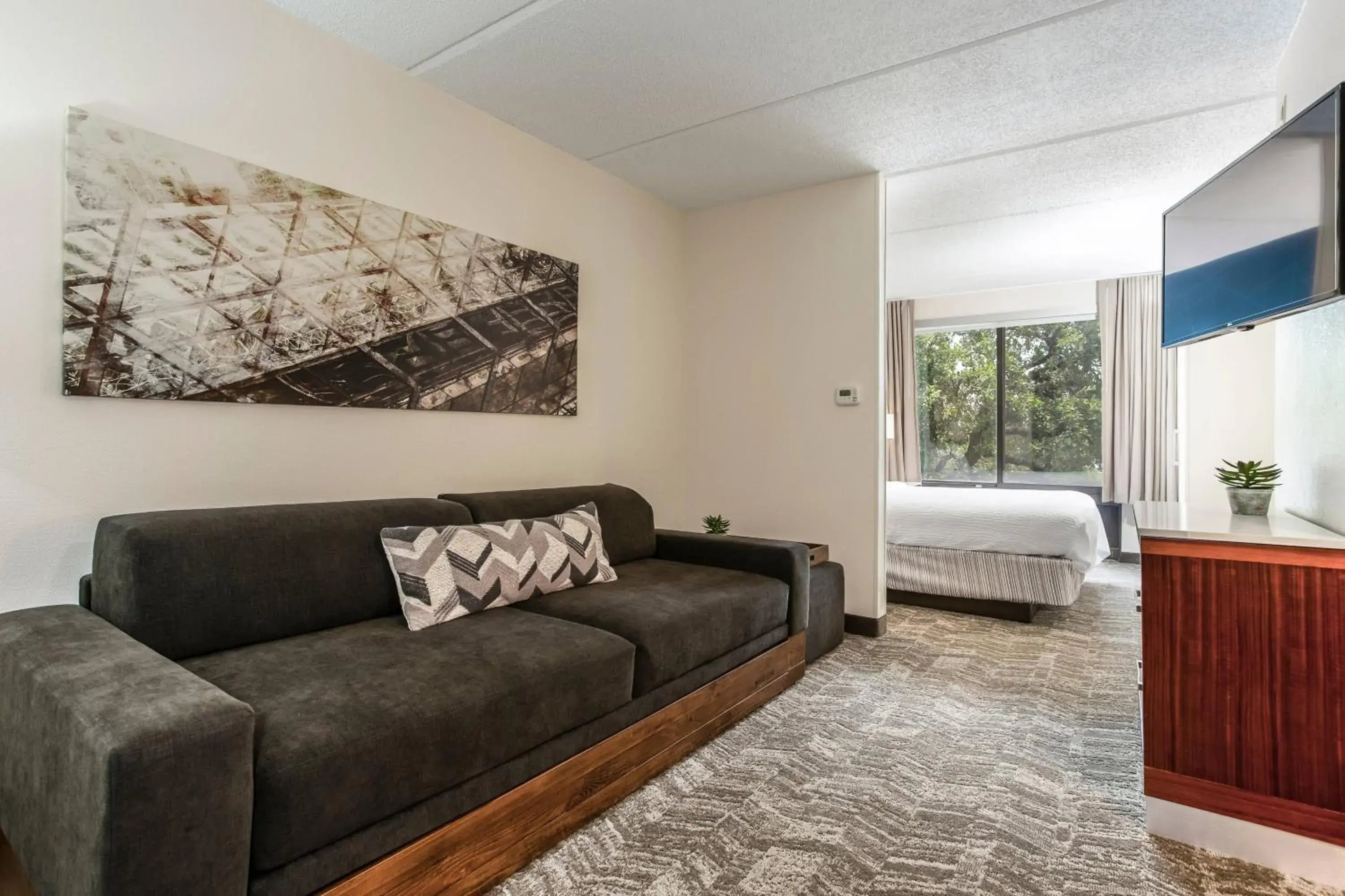 King Studio with Sofa Bed in SpringHill Suites by Marriott Austin The Domain Area King Studio with Sofa Bed in SpringHill Suites by Marriott Austin The Domain Area