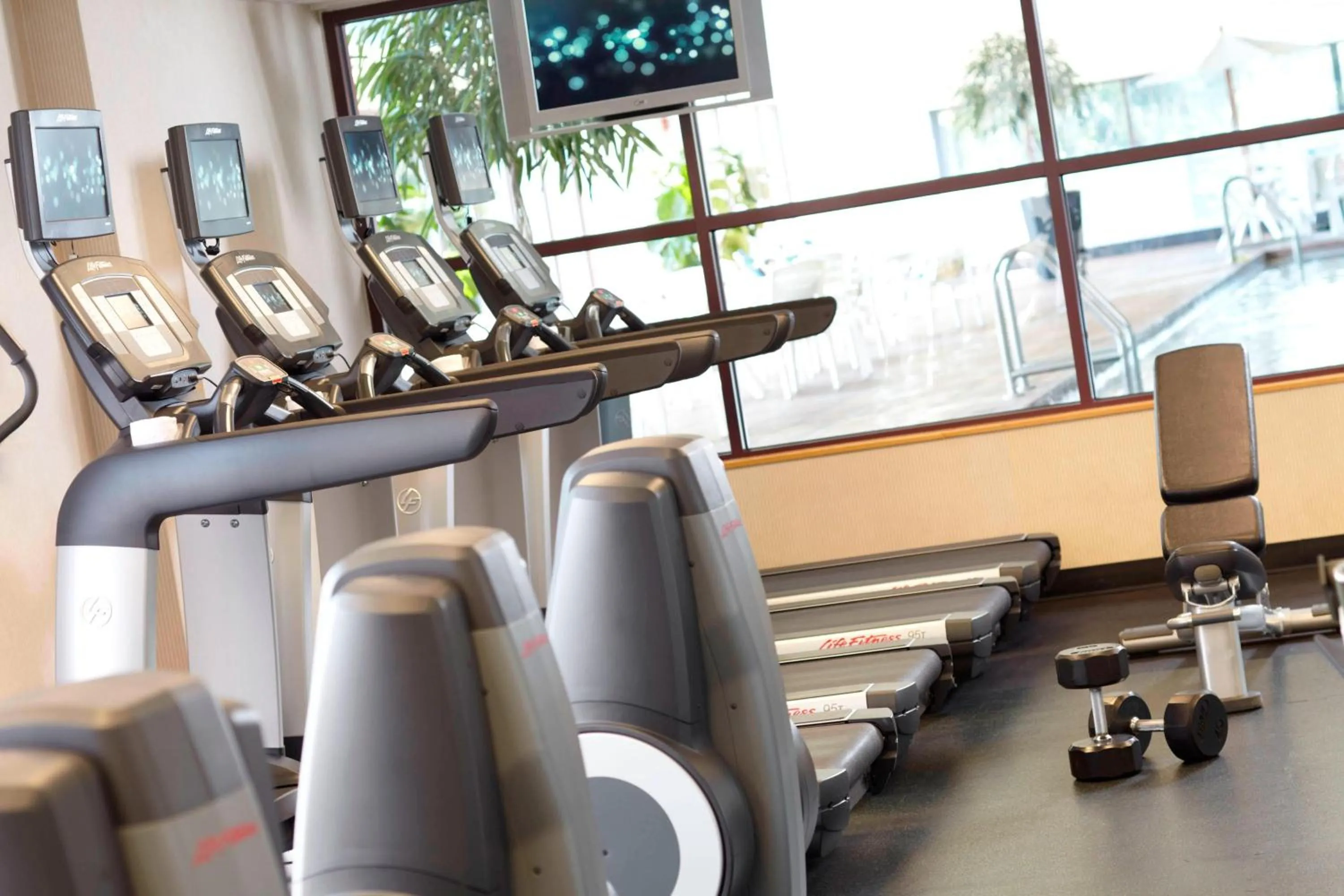 Fitness centre/facilities in Renaissance Asheville Downtown Hotel