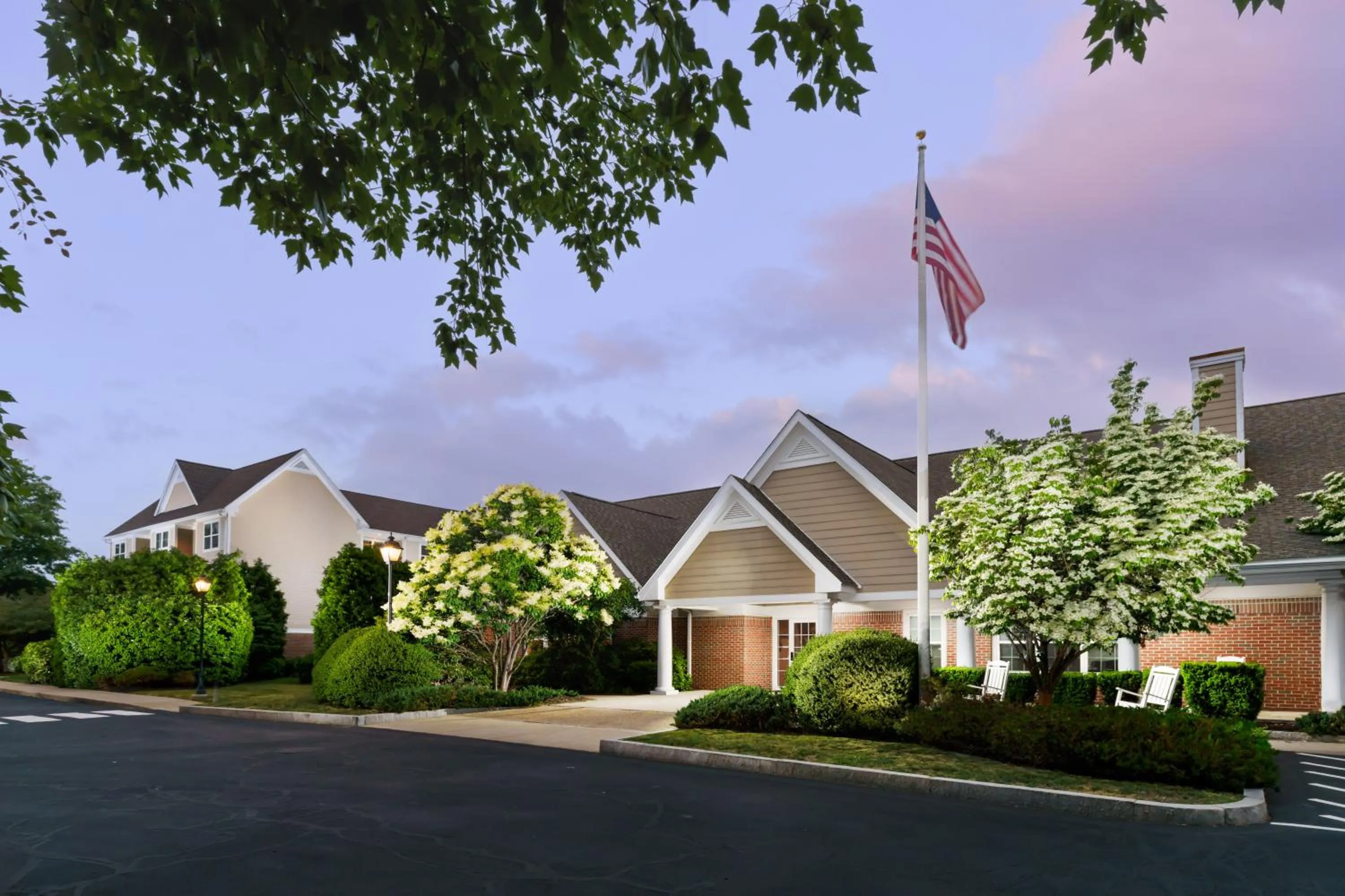 Property building in Residence Inn Boston Franklin