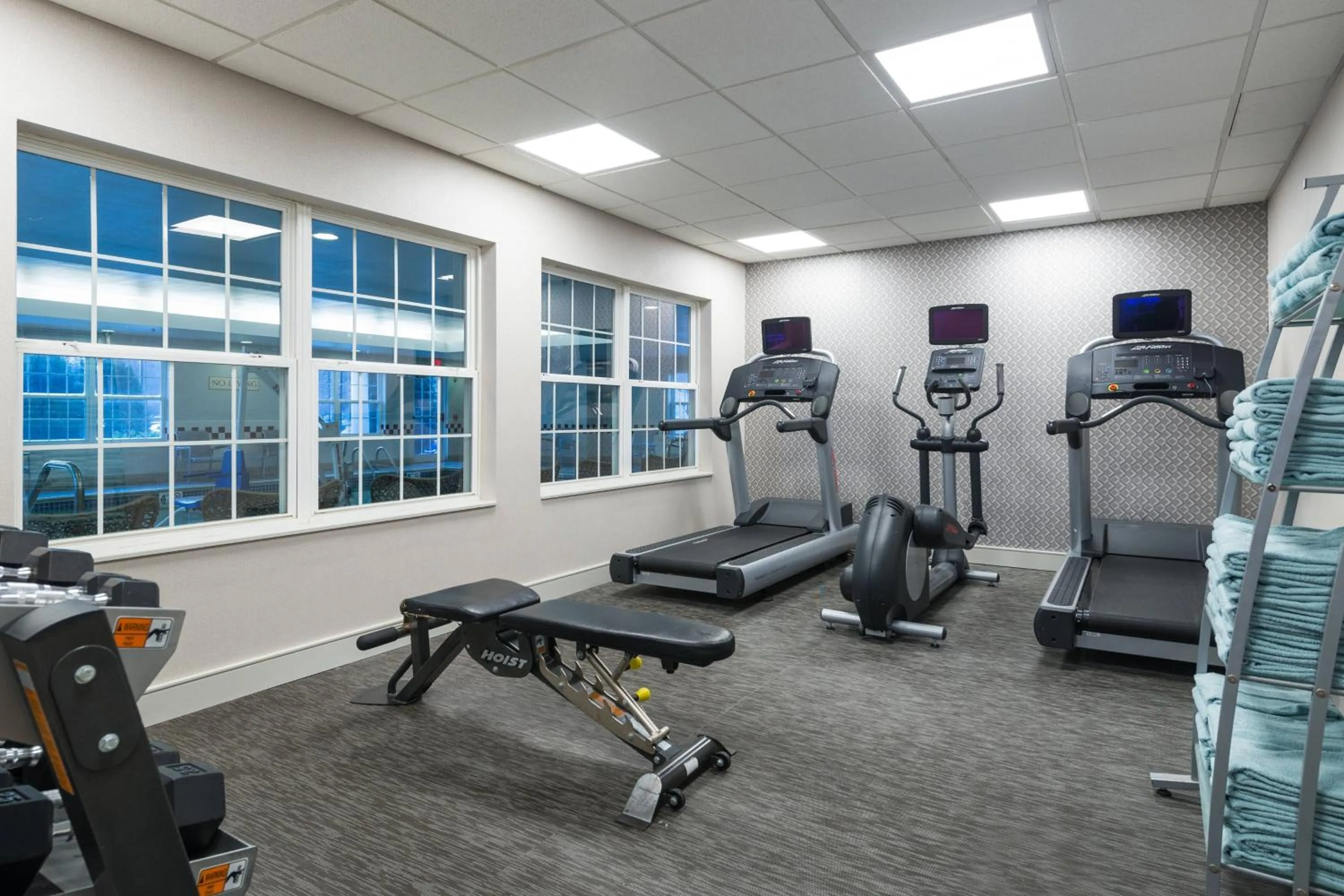 Fitness centre/facilities in Residence Inn Boston Franklin