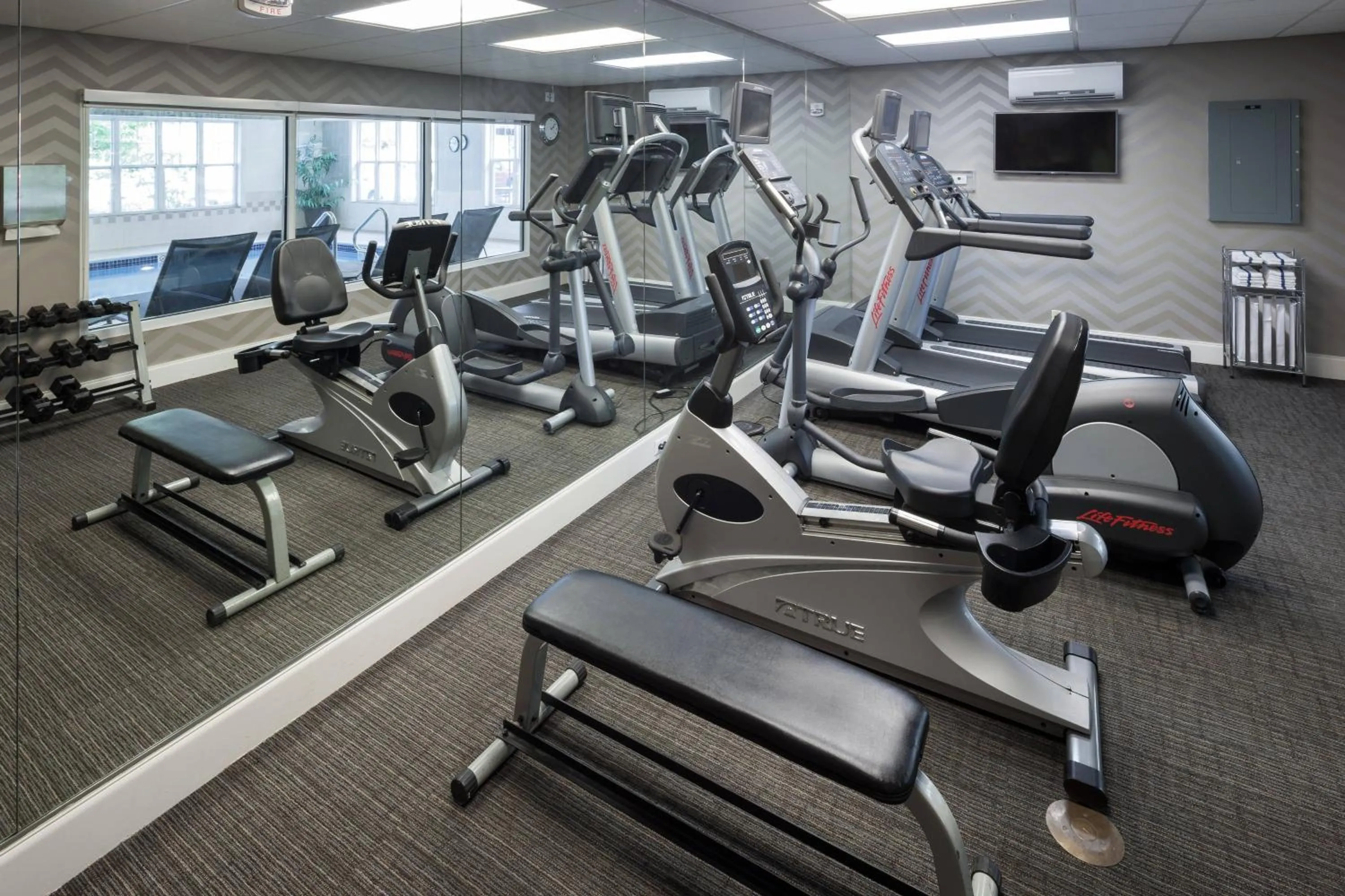 Fitness centre/facilities in Residence Inn by Marriott Boston Marlborough
