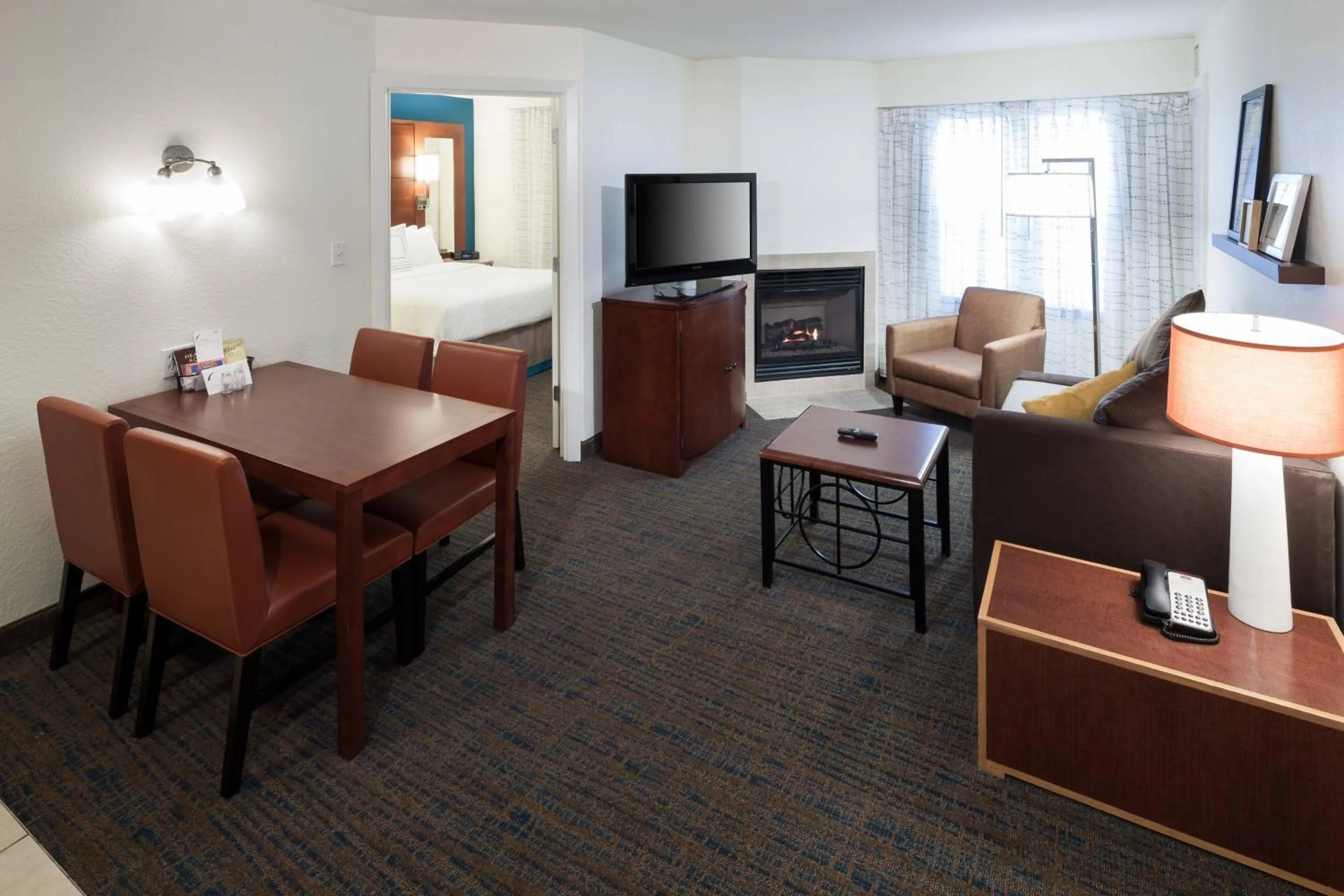 Living room in Residence Inn by Marriott Boston Marlborough