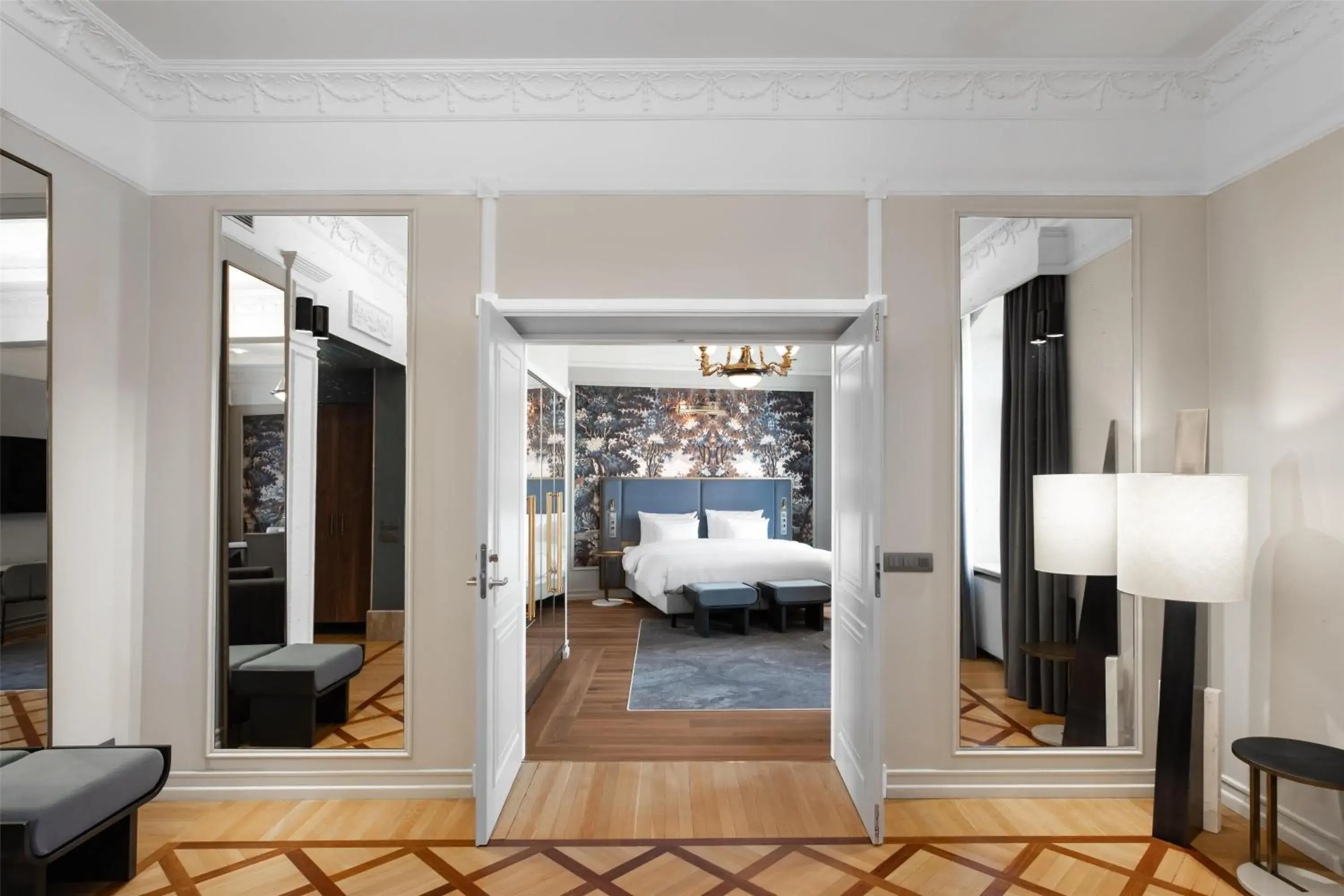 Photo of the whole room, Bed in Radisson Collection Astorija Hotel, Vilnius Photo of the whole room, Bed in Radisson Collection Astorija Hotel, Vilnius