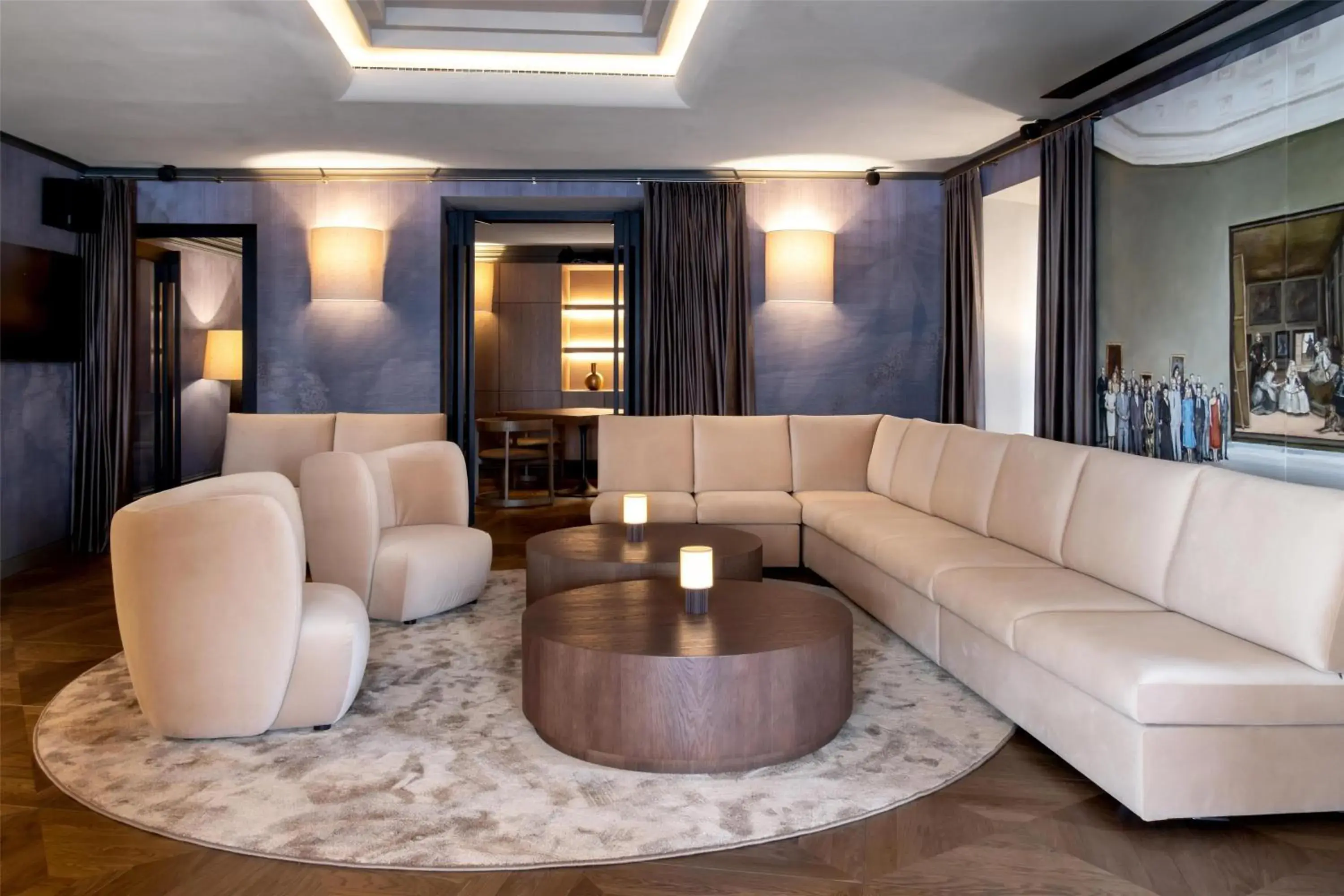 Lobby or reception in Radisson Collection Astorija Hotel, Vilnius Lobby or reception in Radisson Collection Astorija Hotel, Vilnius