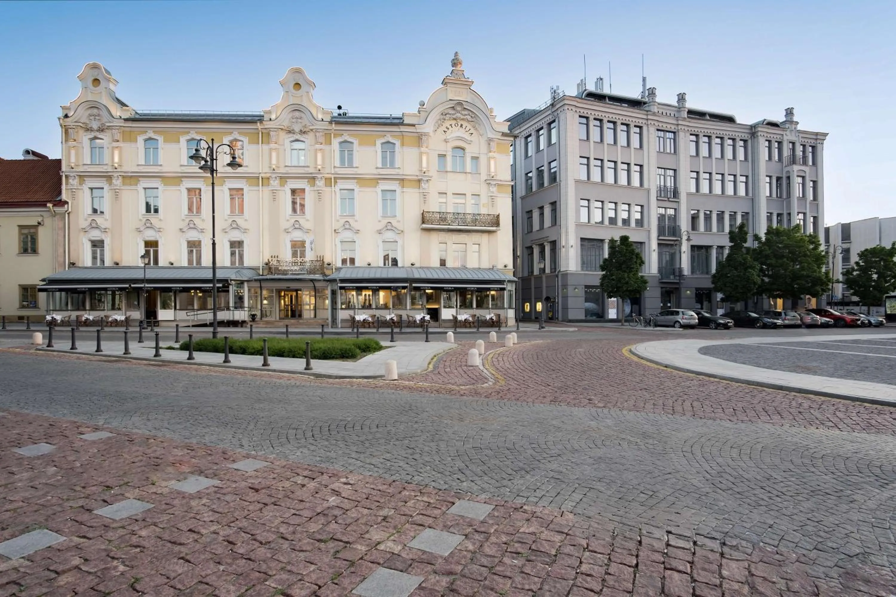 Property building in Radisson Collection Astorija Hotel, Vilnius