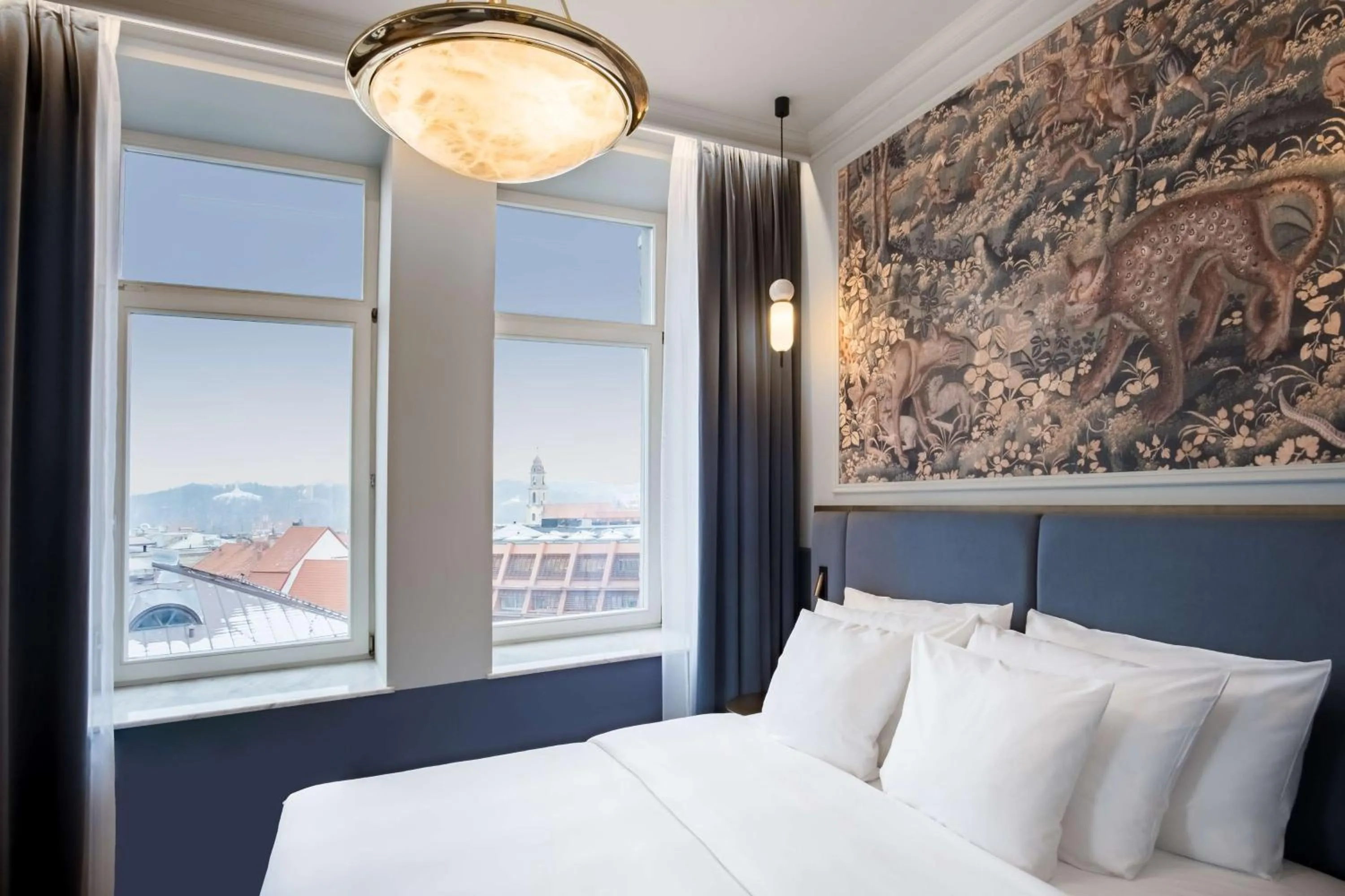 Bedroom, Bed in Radisson Collection Astorija Hotel, Vilnius