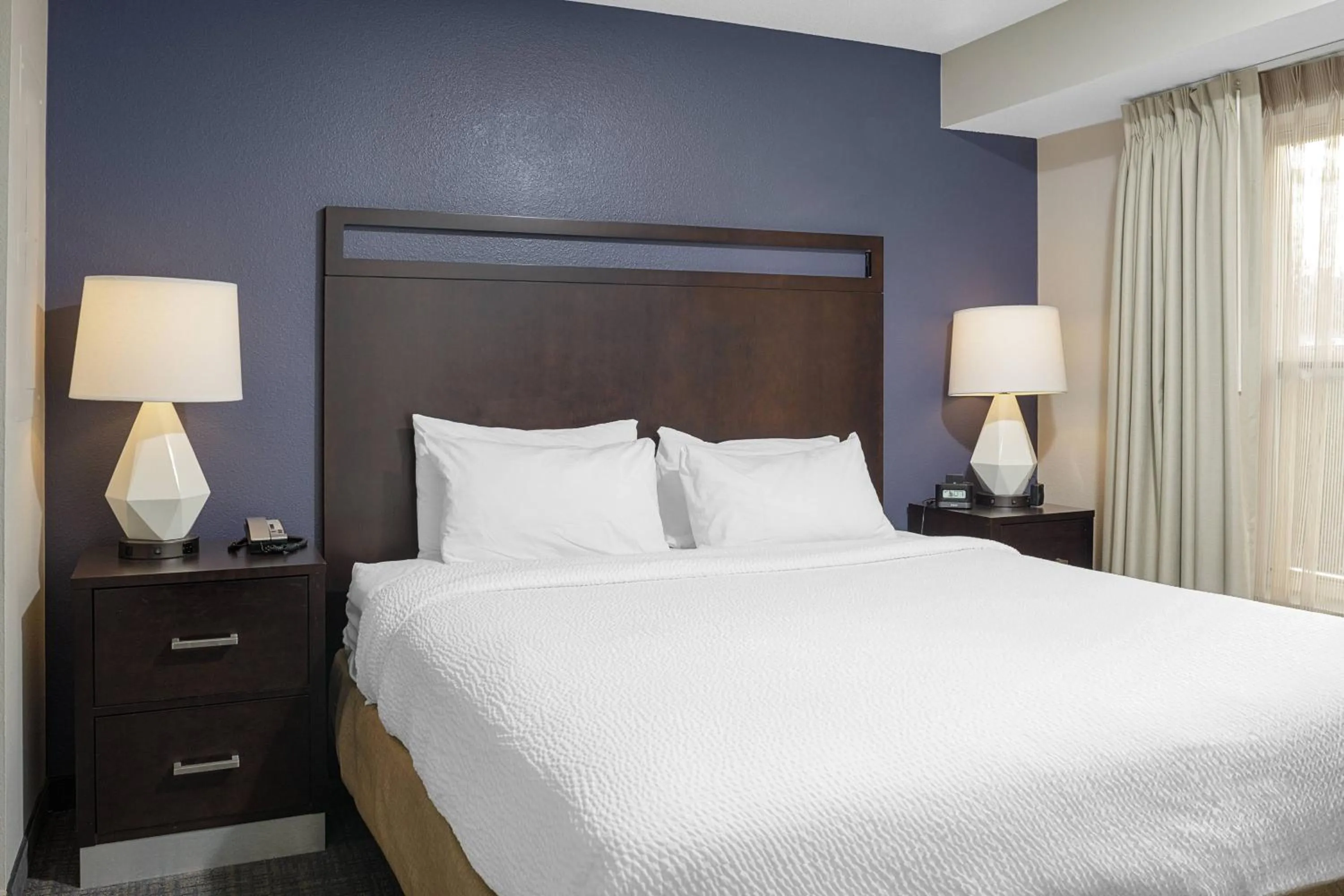 Bedroom, Bed in Residence Inn by Marriott Boston Foxborough