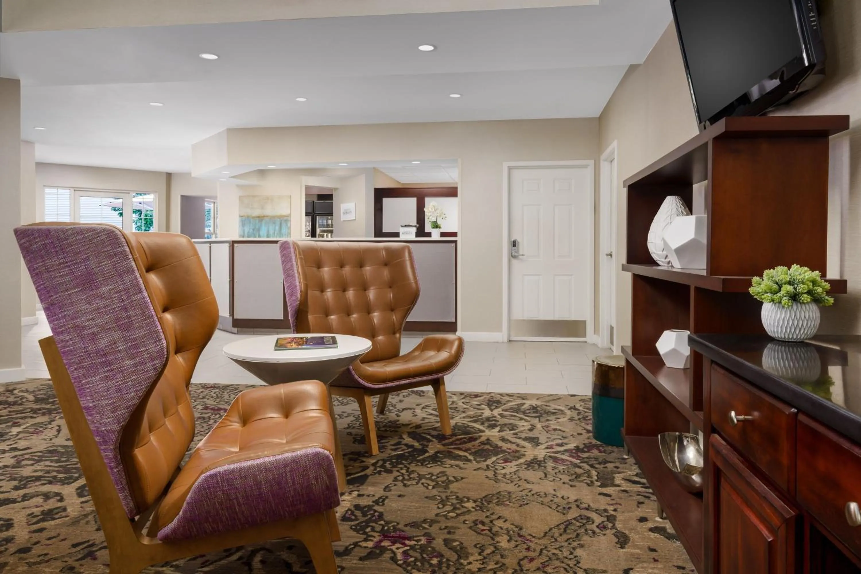 Lobby or reception in Residence Inn by Marriott Boston Foxborough