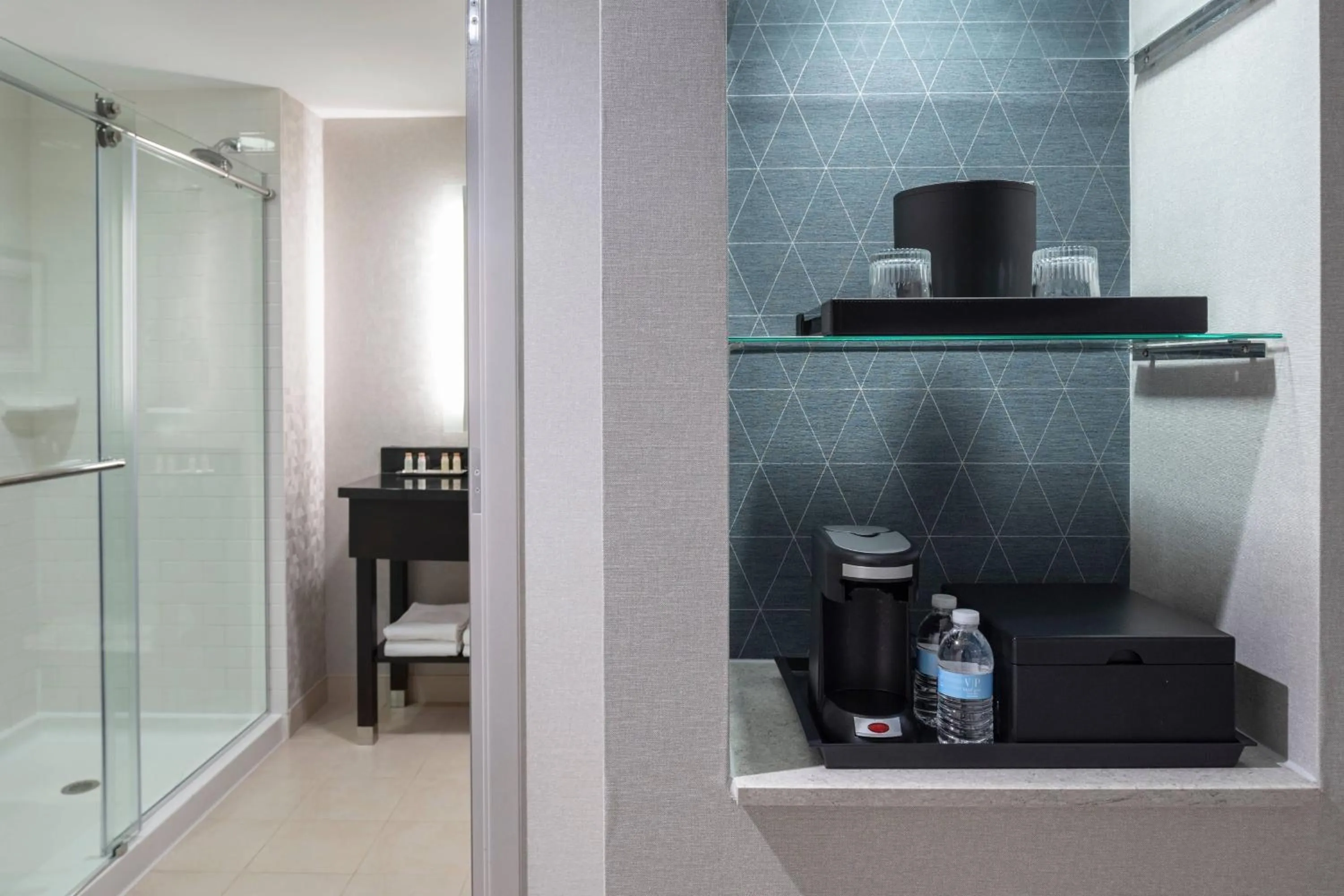 Photo of the whole room in Renaissance Boston Patriot Place Hotel