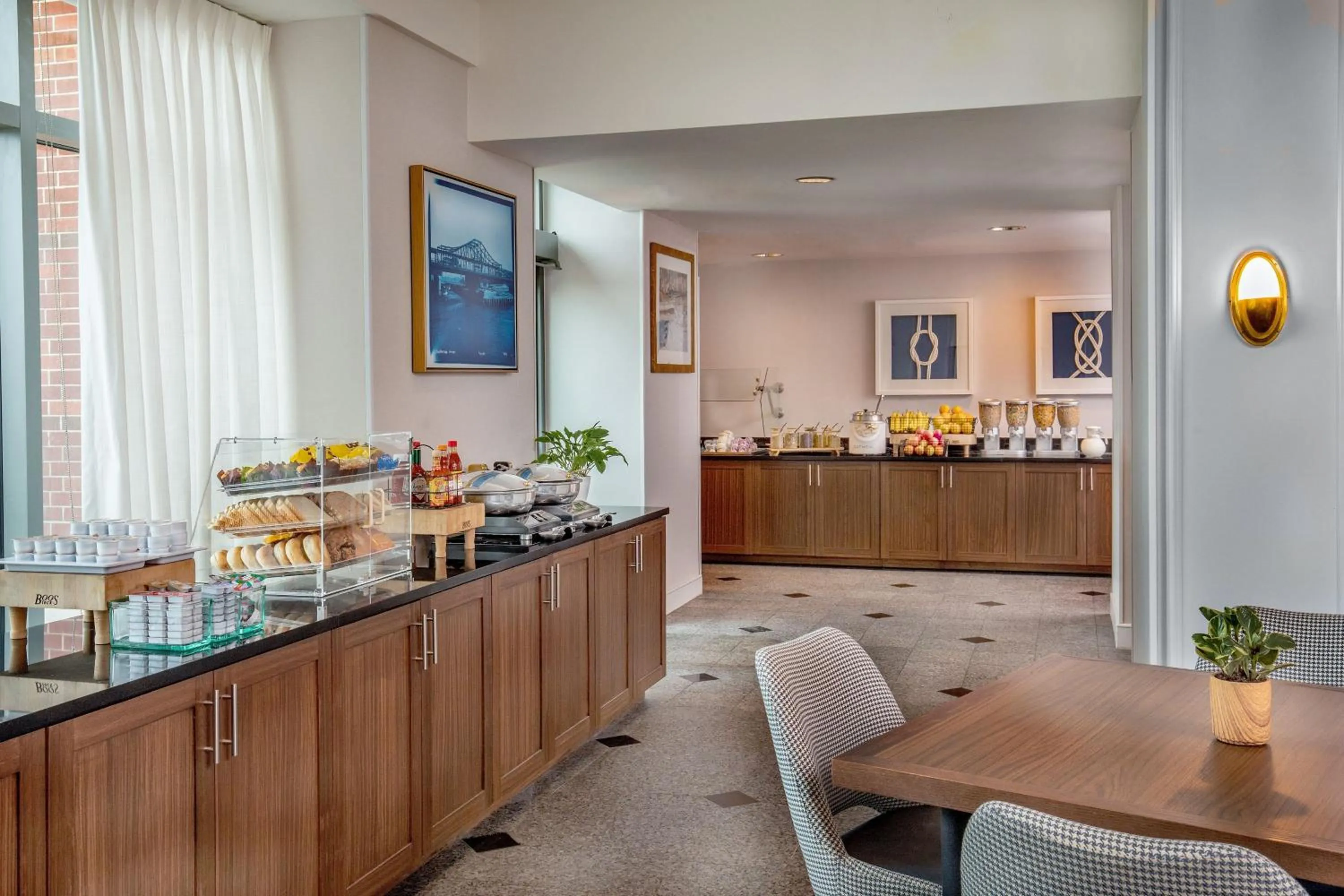Breakfast in Residence Inn by Marriott Boston Harbor on Tudor Wharf