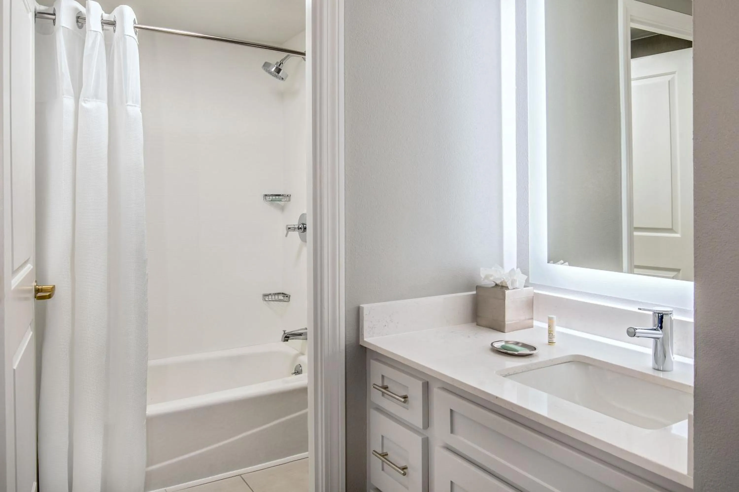 Bathroom in Residence Inn by Marriott Boston Harbor on Tudor Wharf