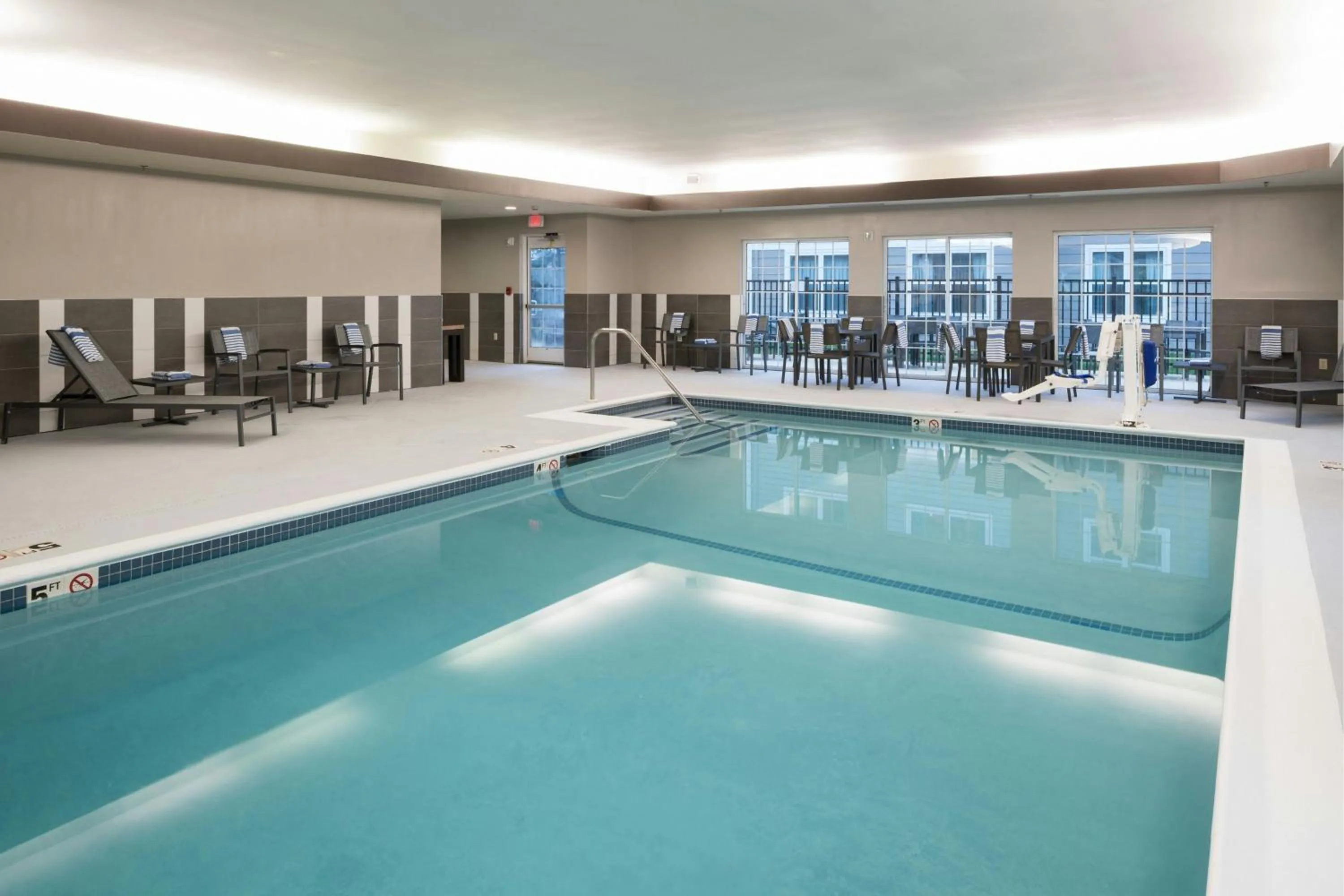 Swimming pool in Residence Inn by Marriott Boston Westford