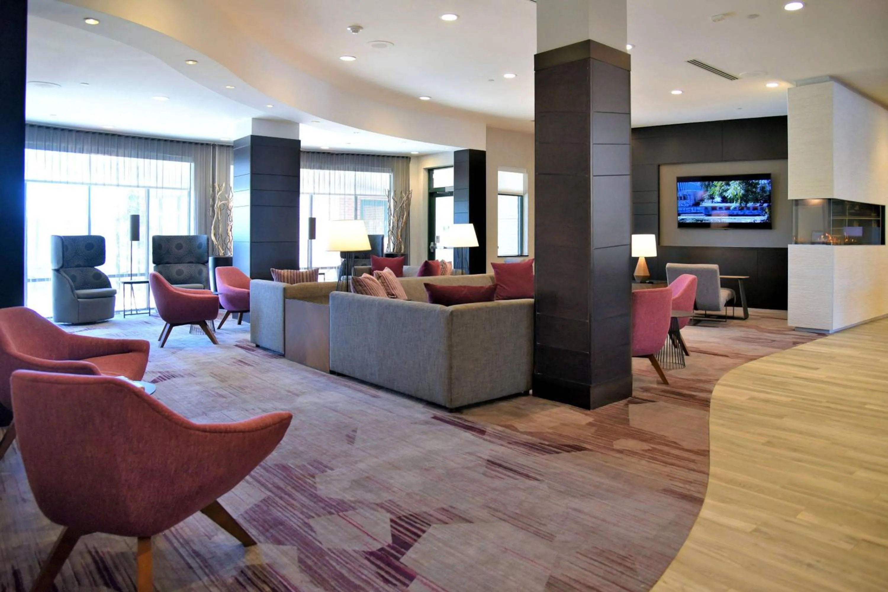 Lobby or reception in Courtyard by Marriott Boston Waltham