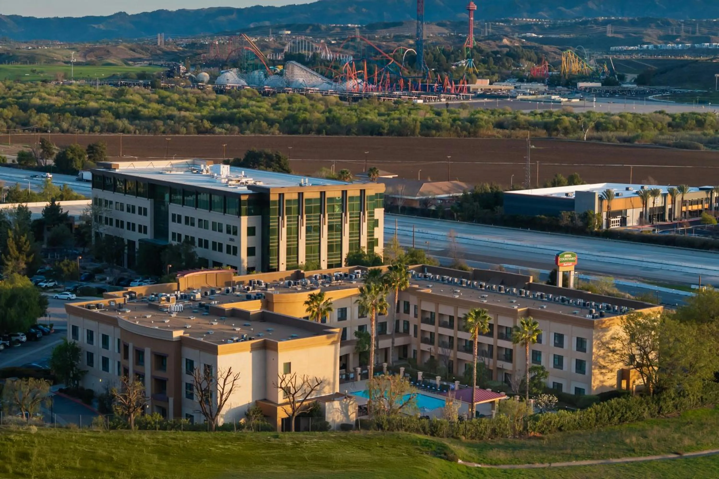 View (from property/room) in Courtyard by Marriott Santa Clarita Valencia