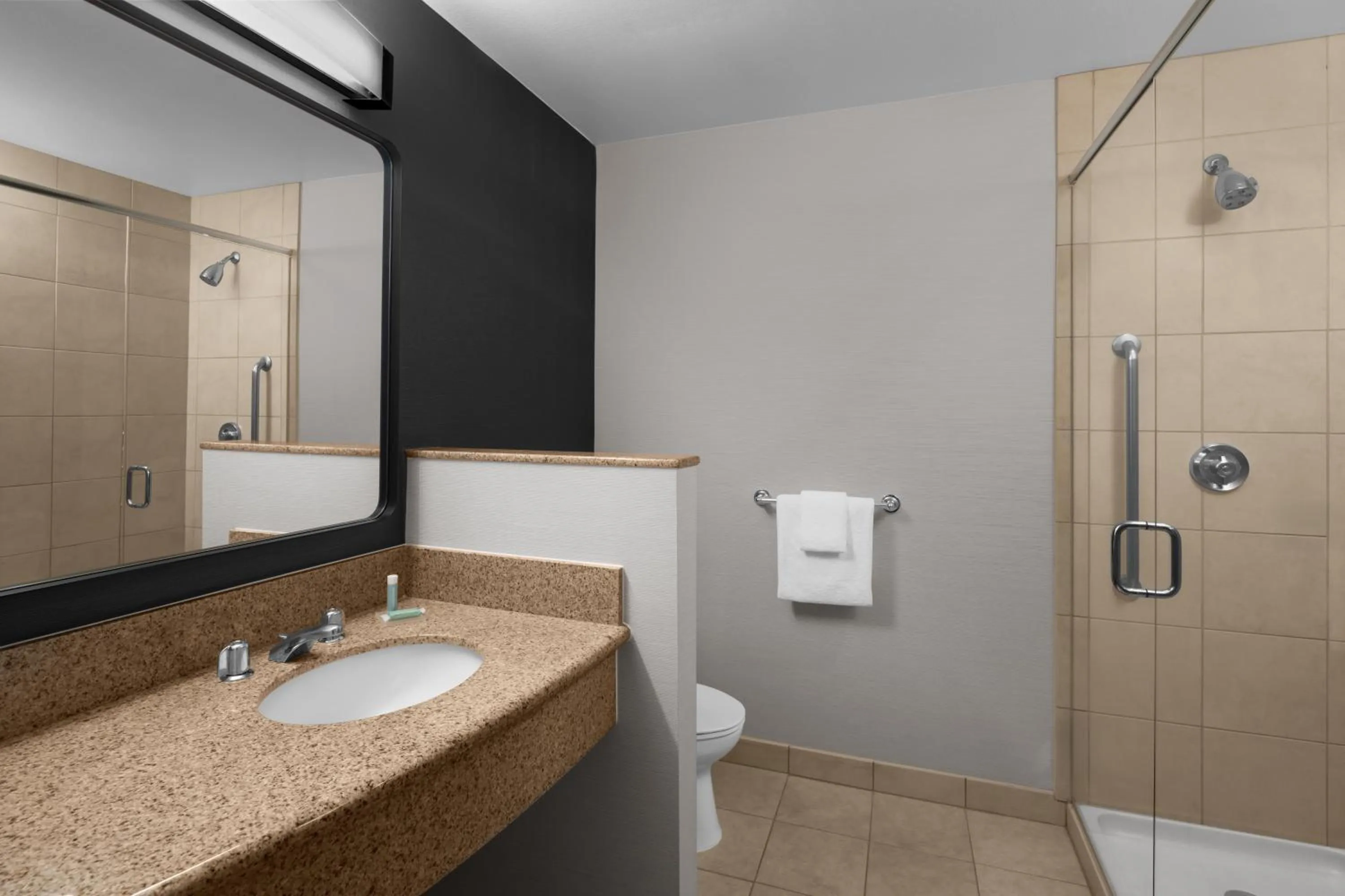 Shower in Courtyard by Marriott Santa Clarita Valencia